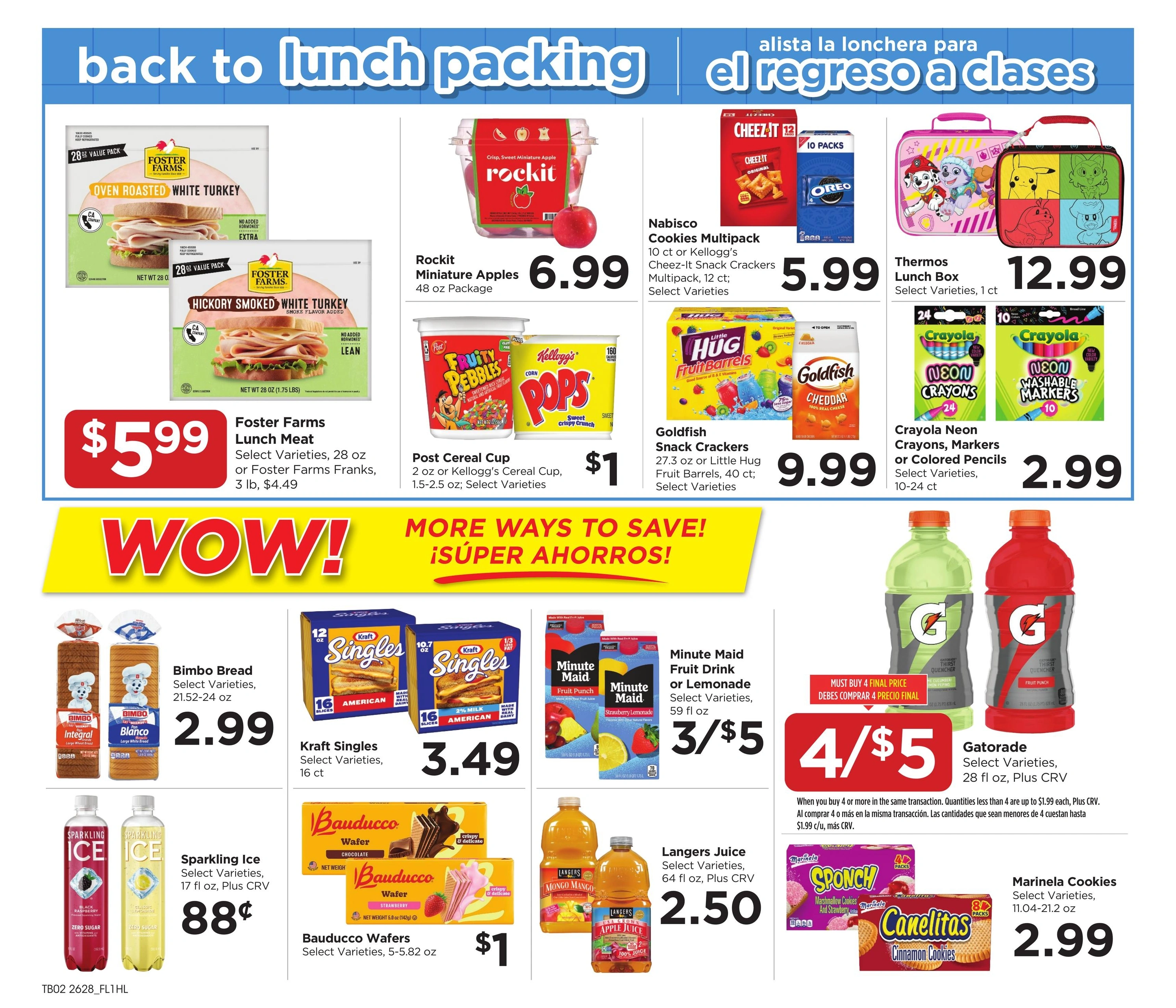 Foods Co flyer page 4