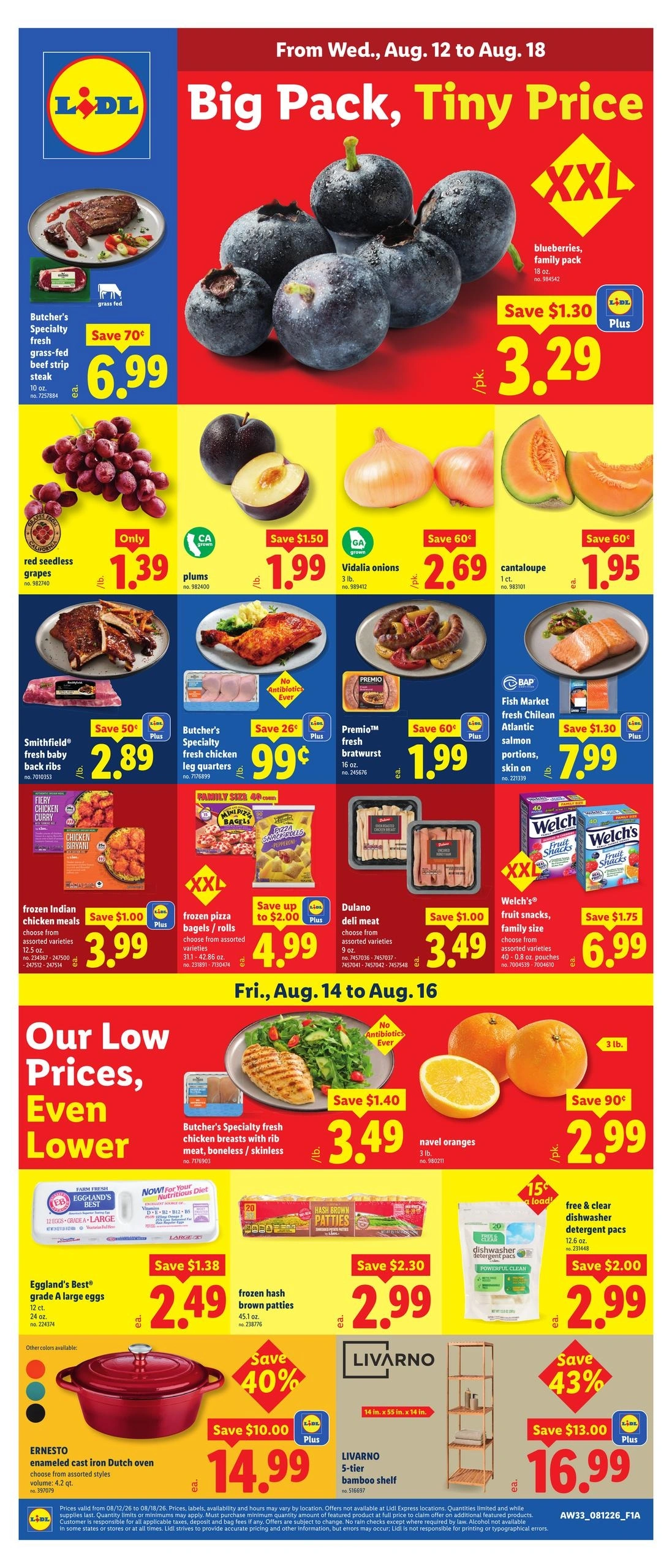 Lidl flyer page 1