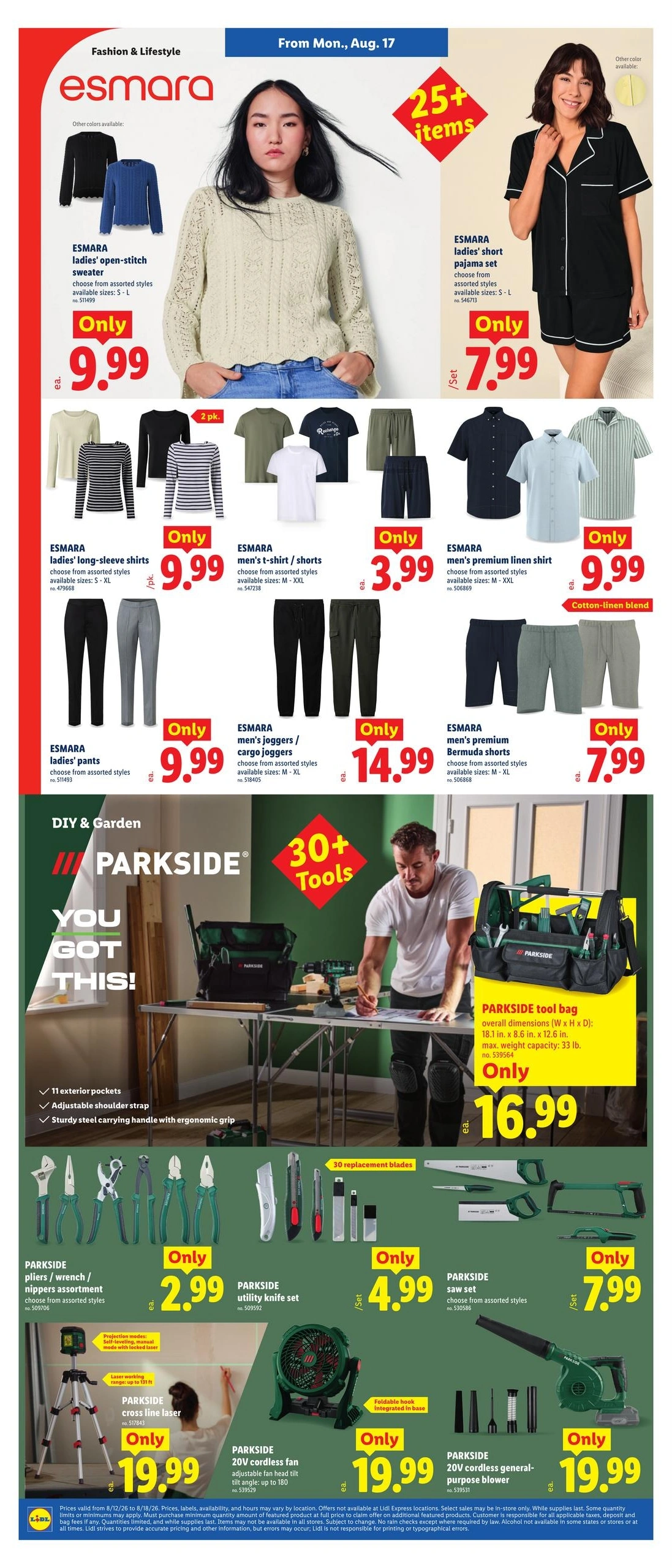 Lidl flyer page 4
