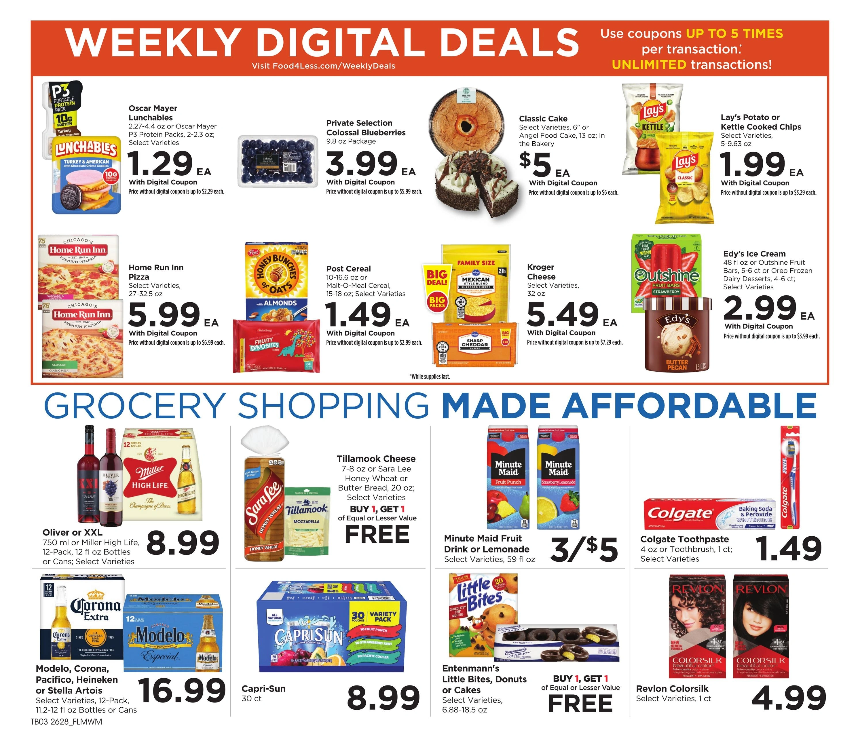 Food 4 Less flyer page 5