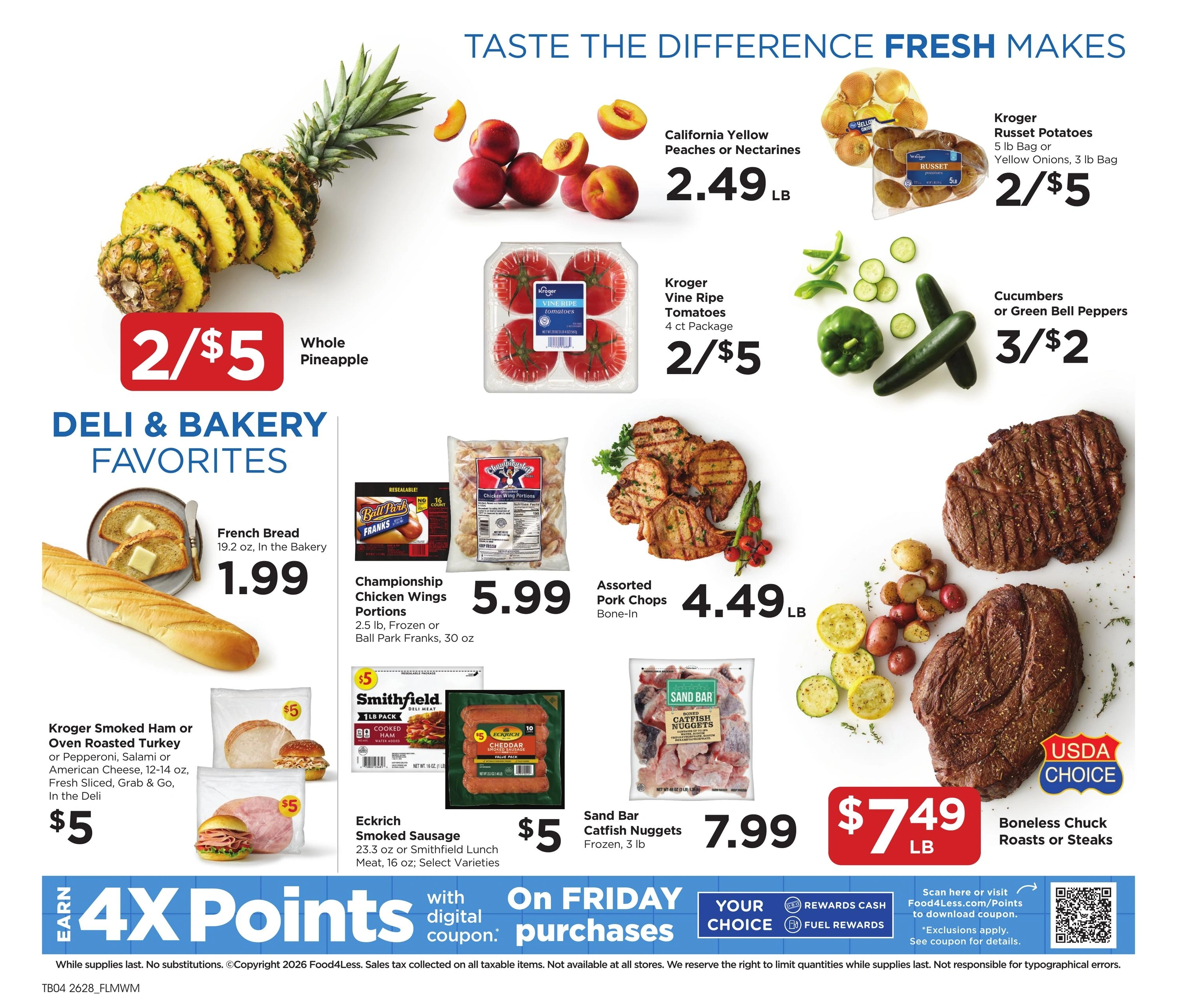 Food 4 Less flyer page 6
