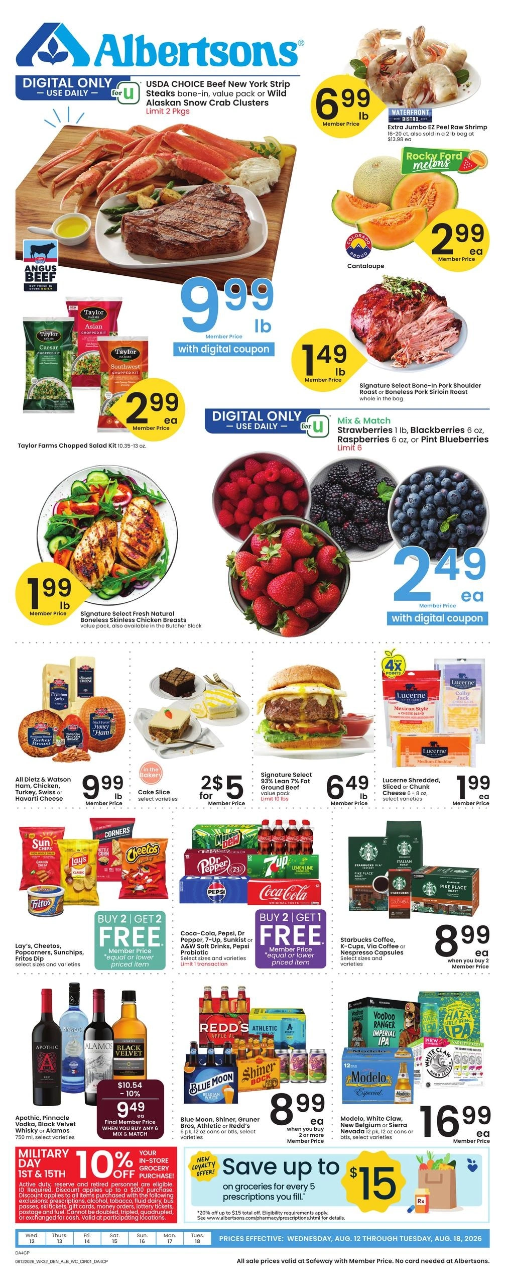 Albertsons flyer page 1