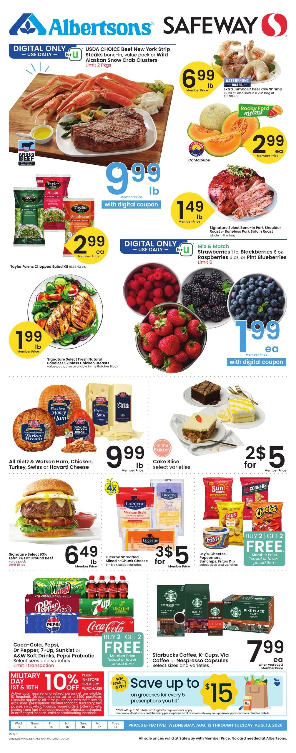 Albertsons flyer page 1