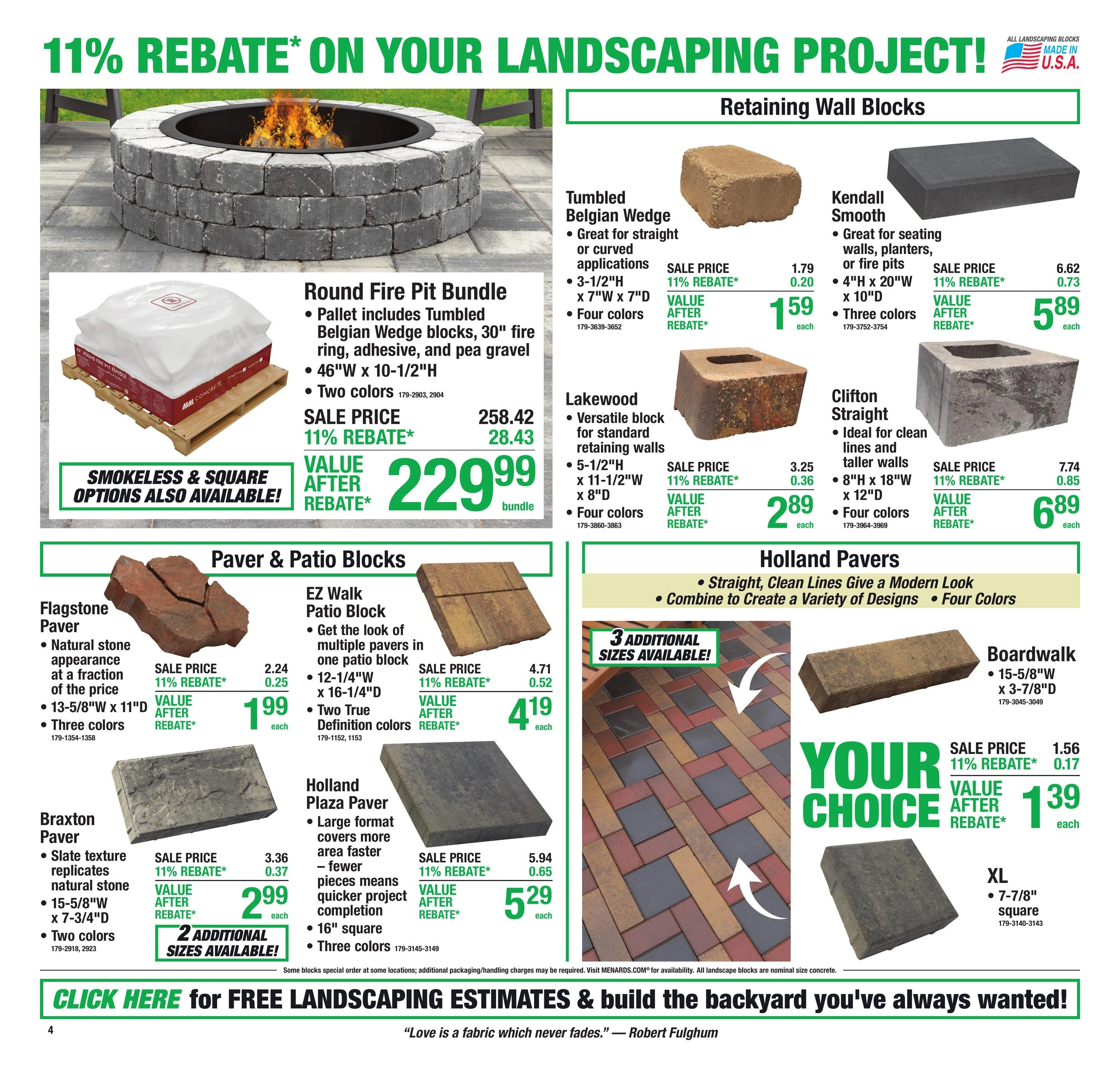 Menards flyer page 7