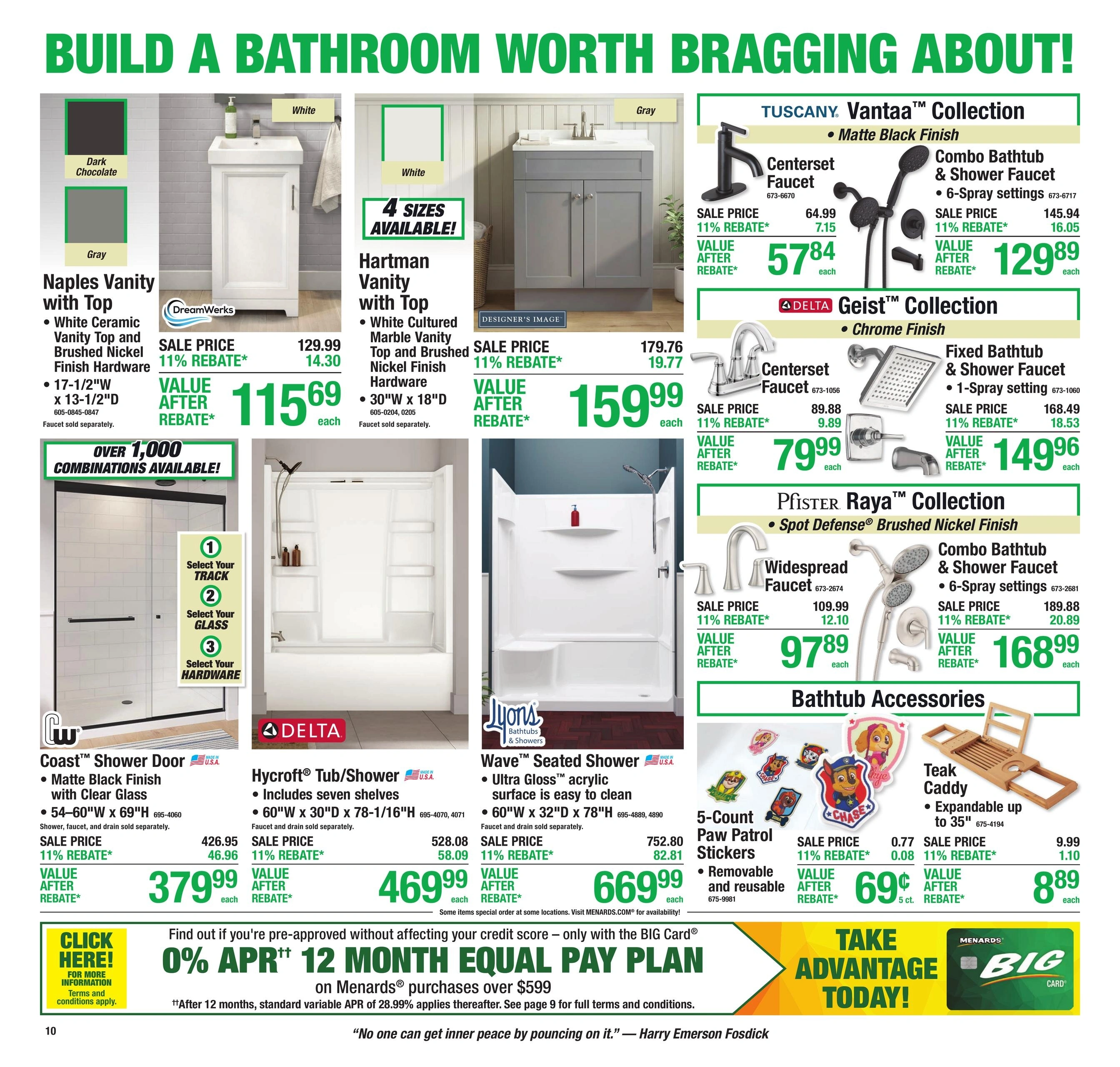 Menards flyer page 17