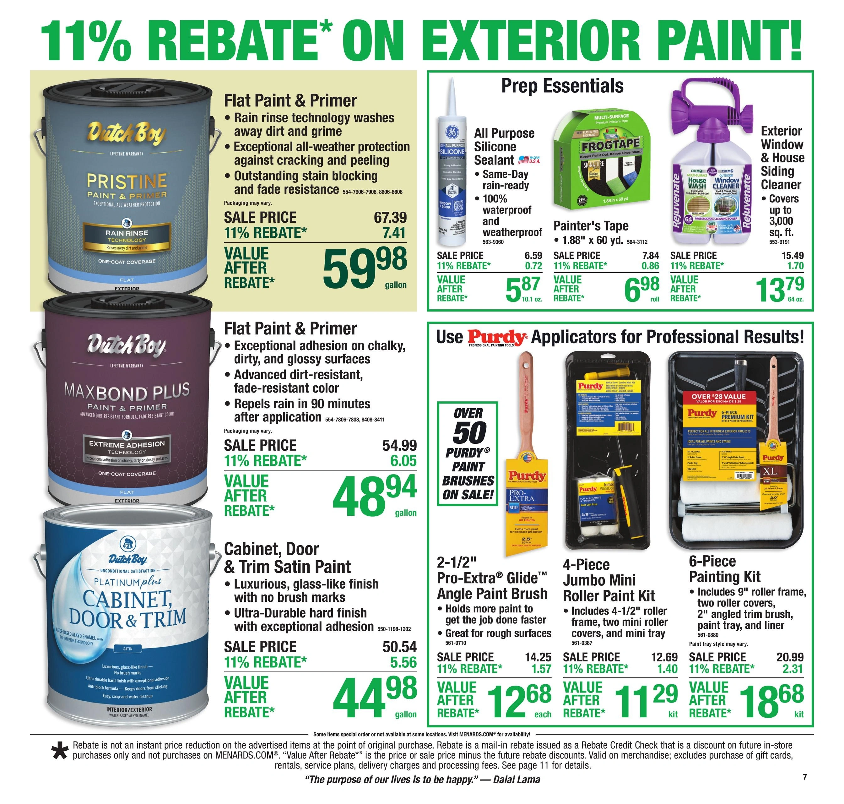 Menards flyer page 13