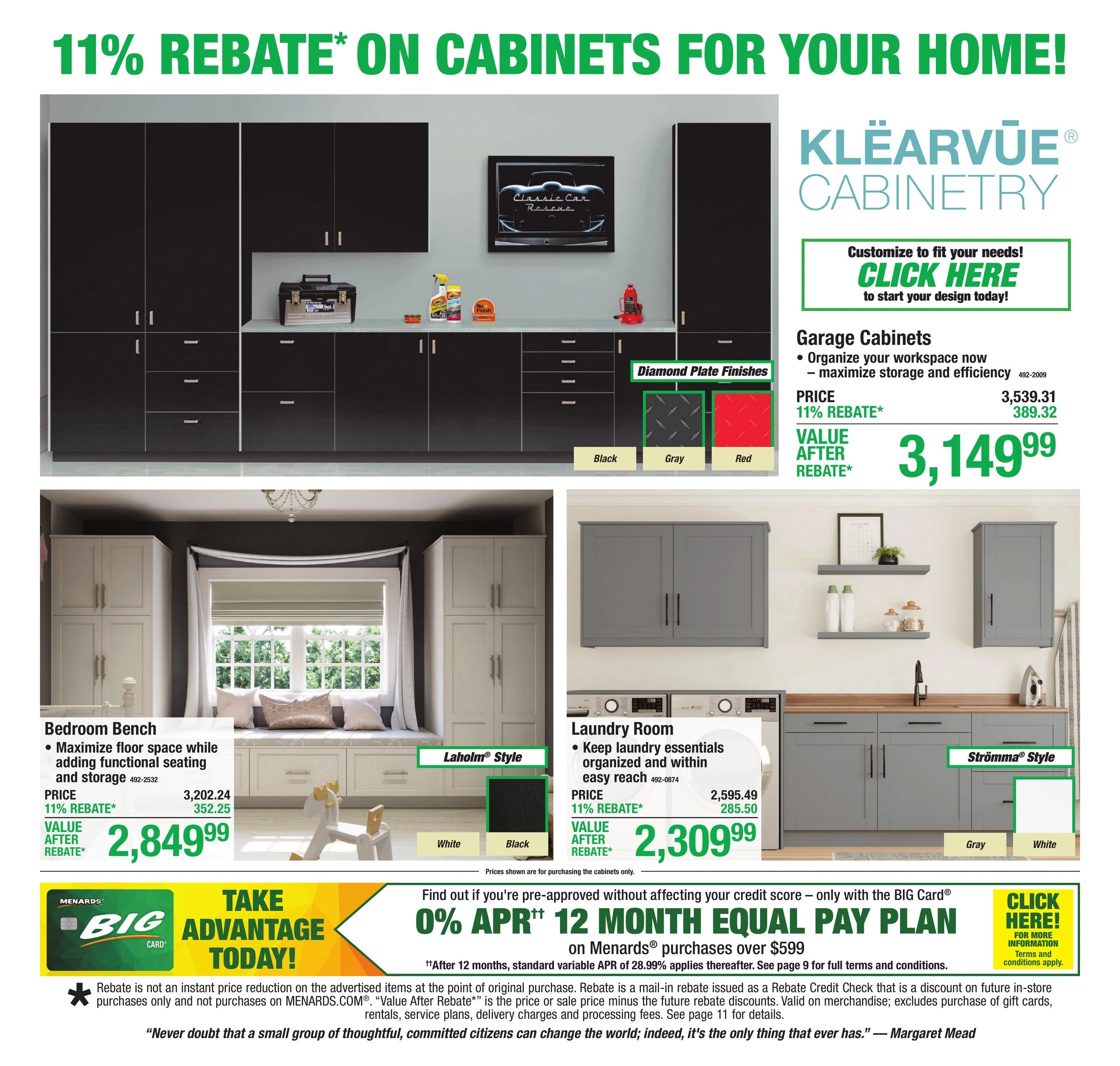 Menards flyer page 16