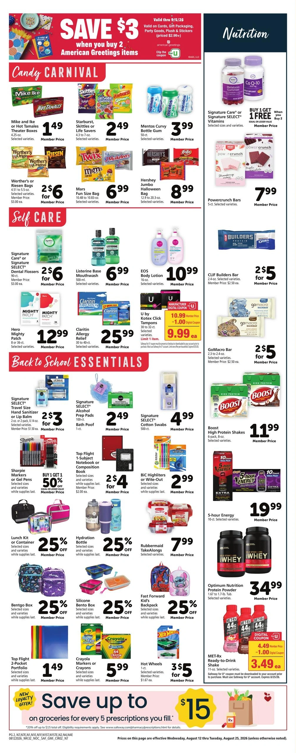 Safeway flyer page 10