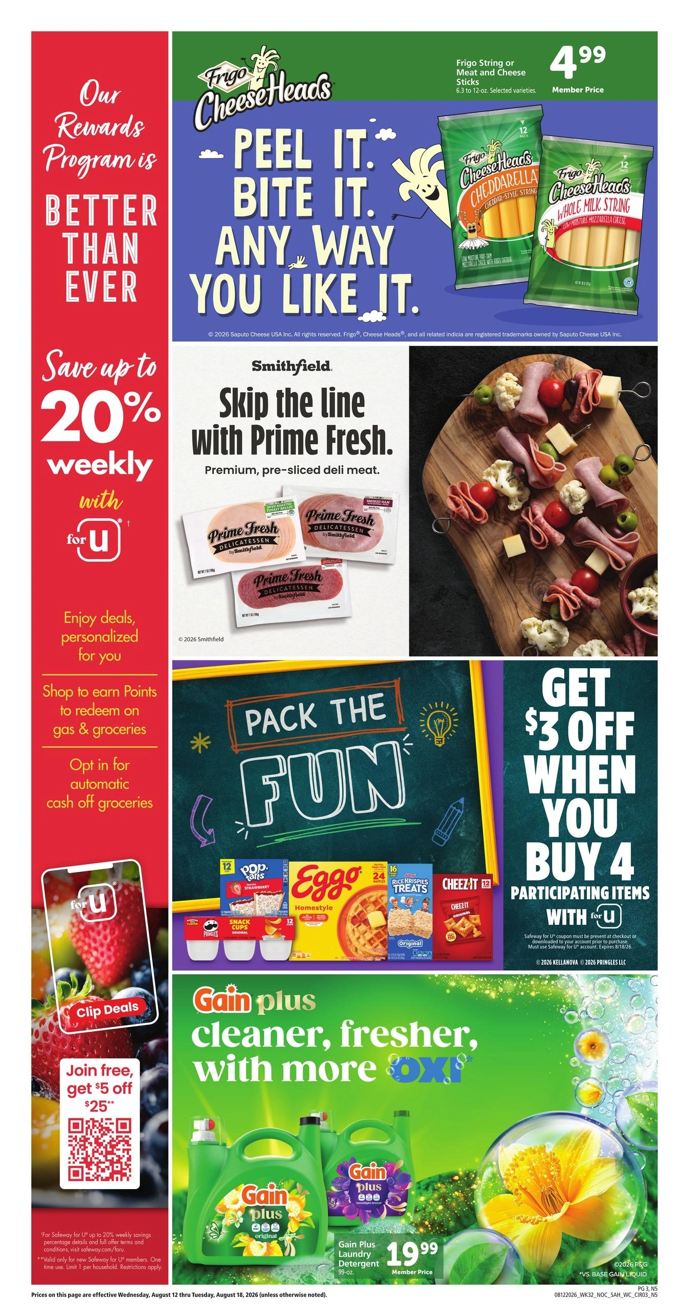 Safeway flyer page 3