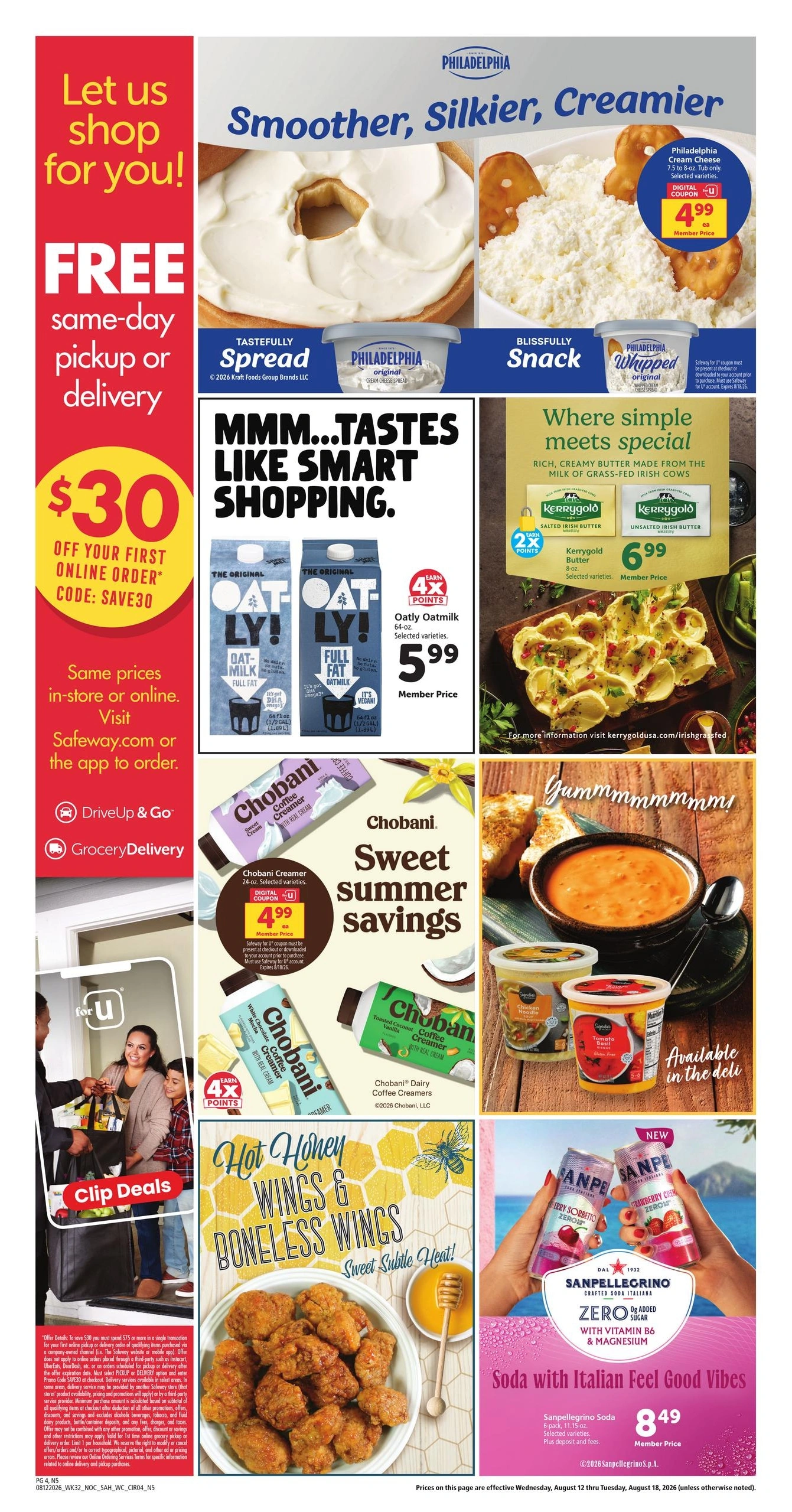 Safeway flyer page 4