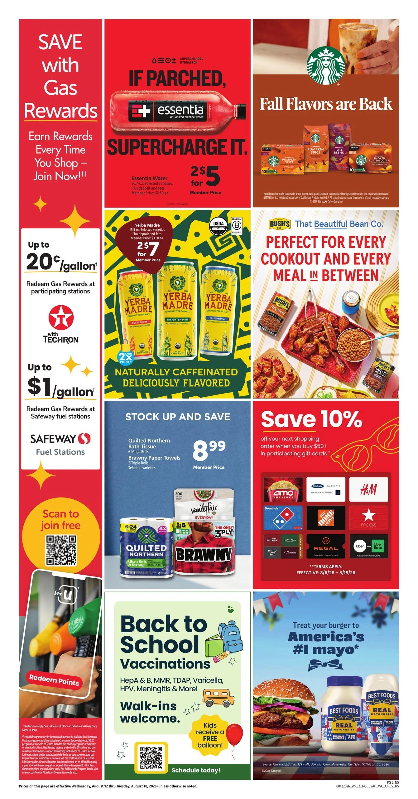 Safeway flyer page 5