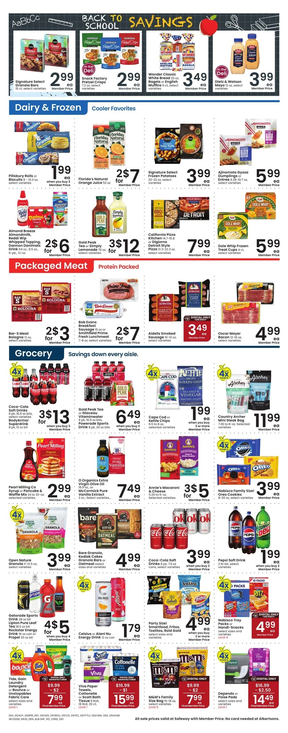 Safeway flyer page 3