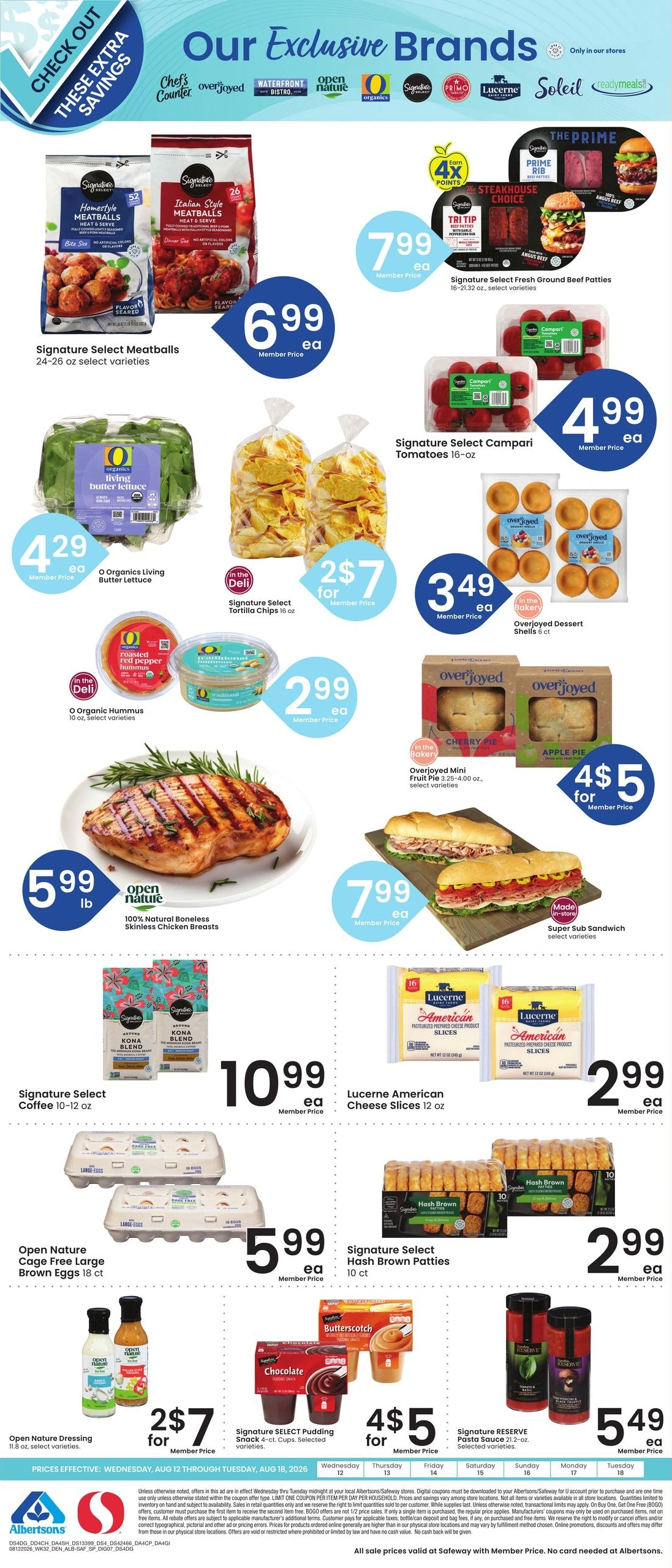 Safeway flyer page 8