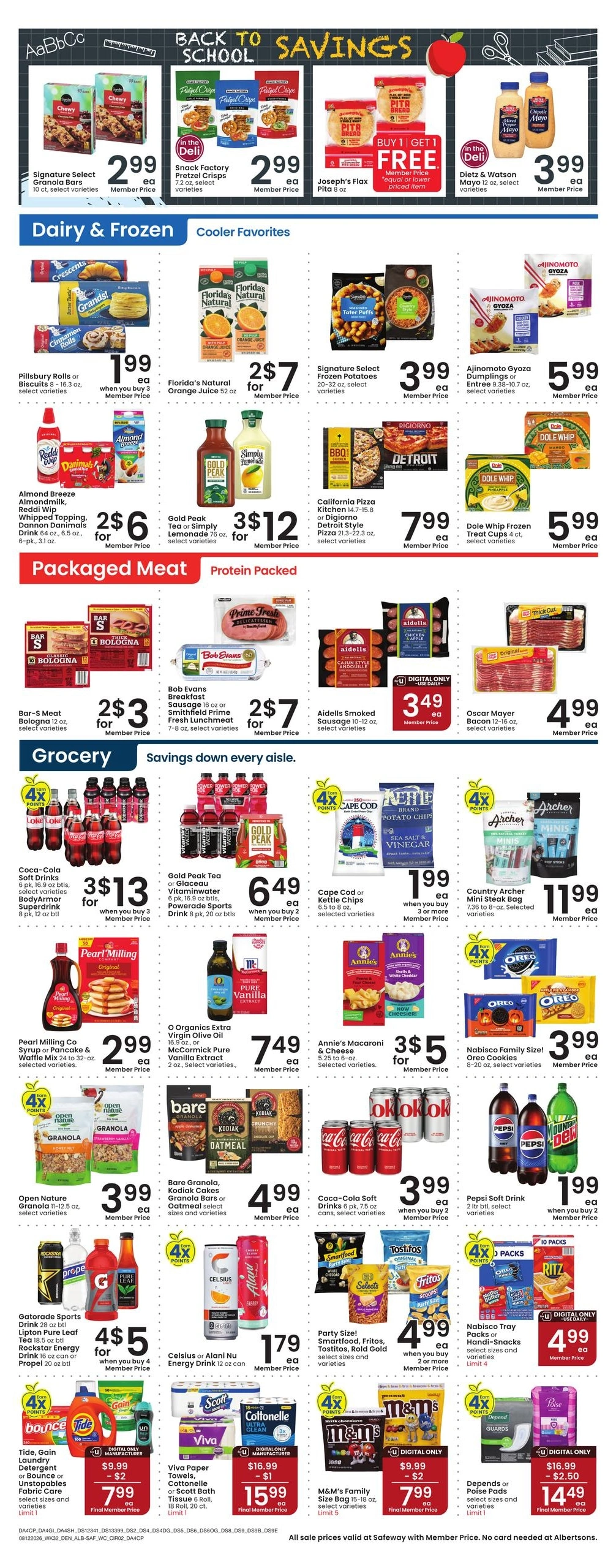 Safeway flyer page 3