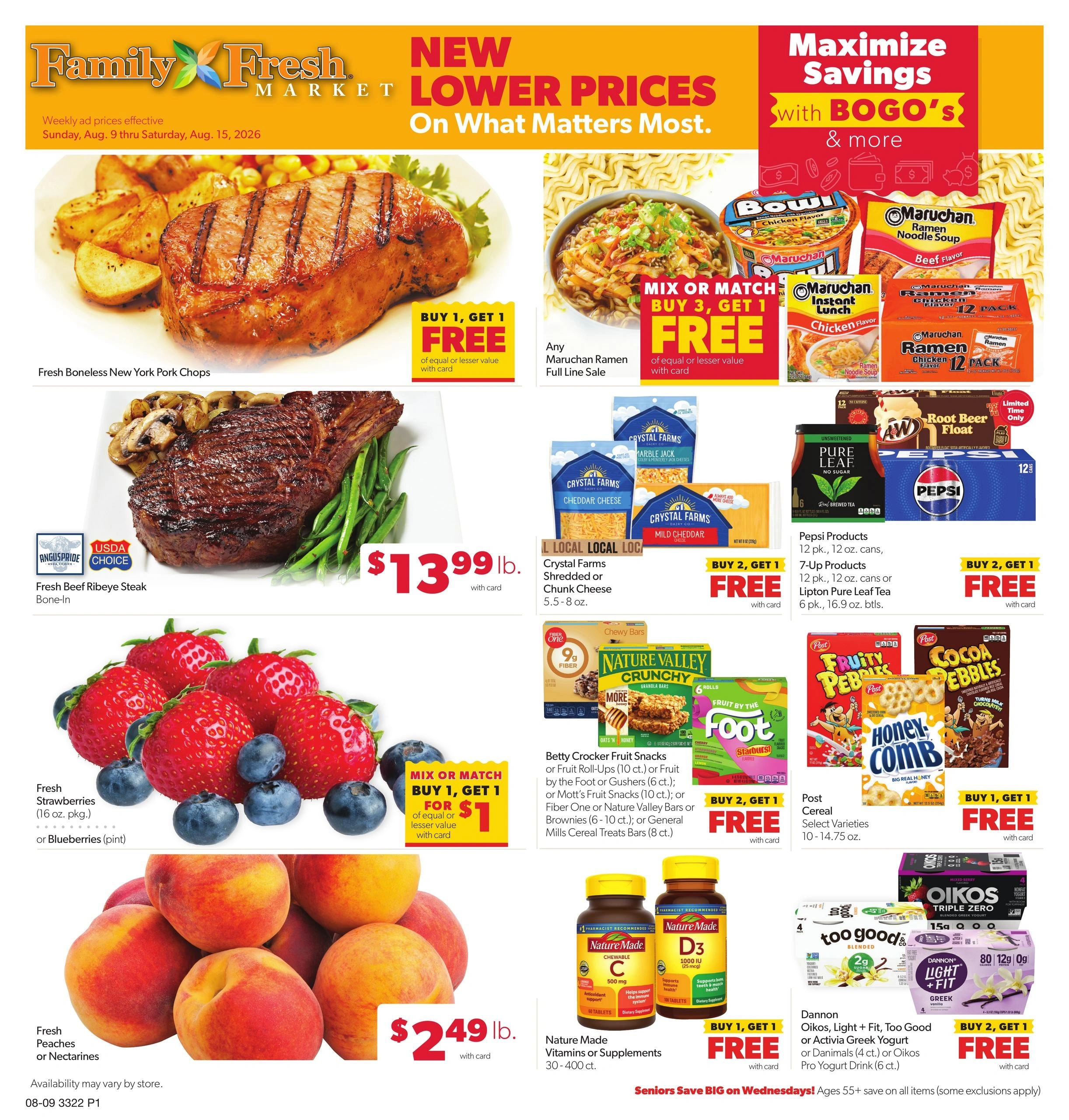 Family Fresh flyer page 1