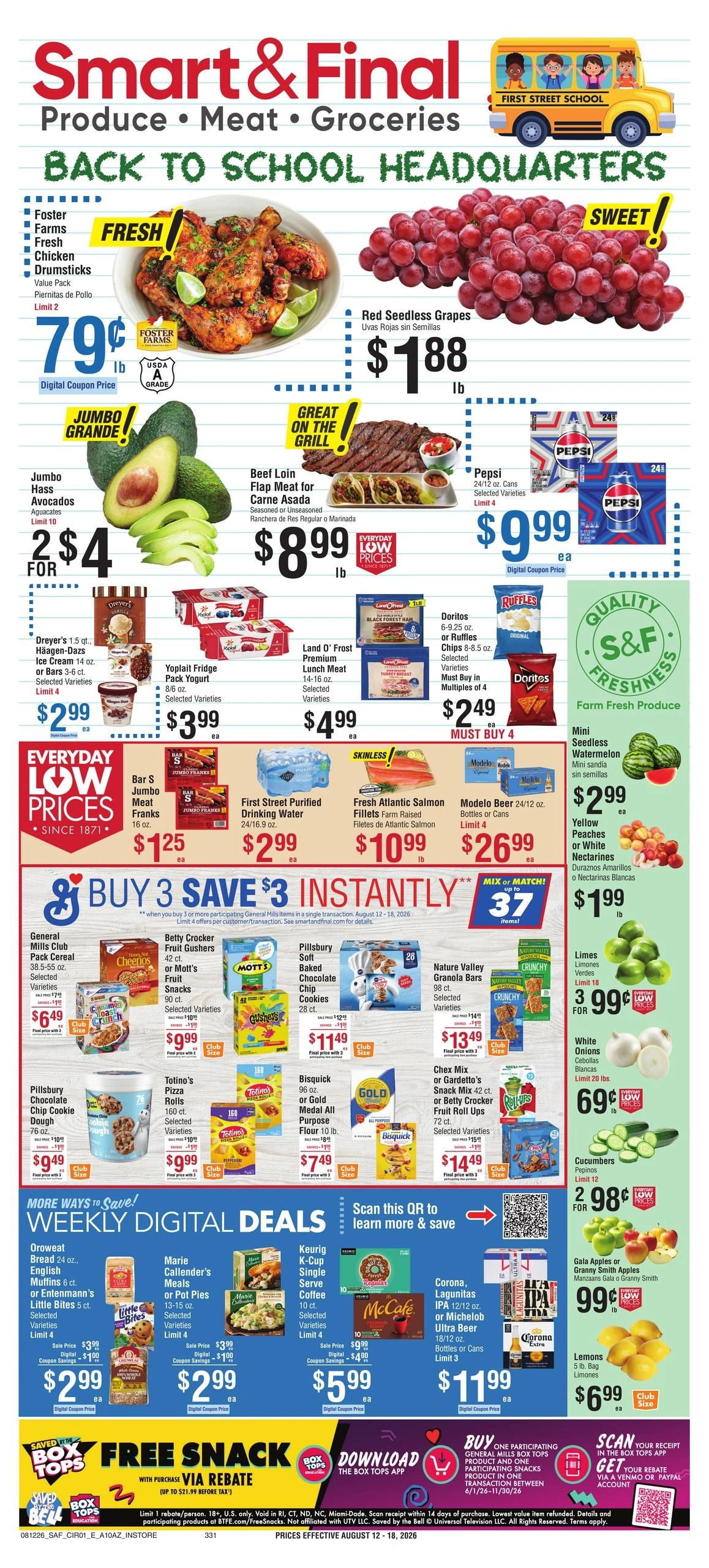 Smart & Final flyer page 1