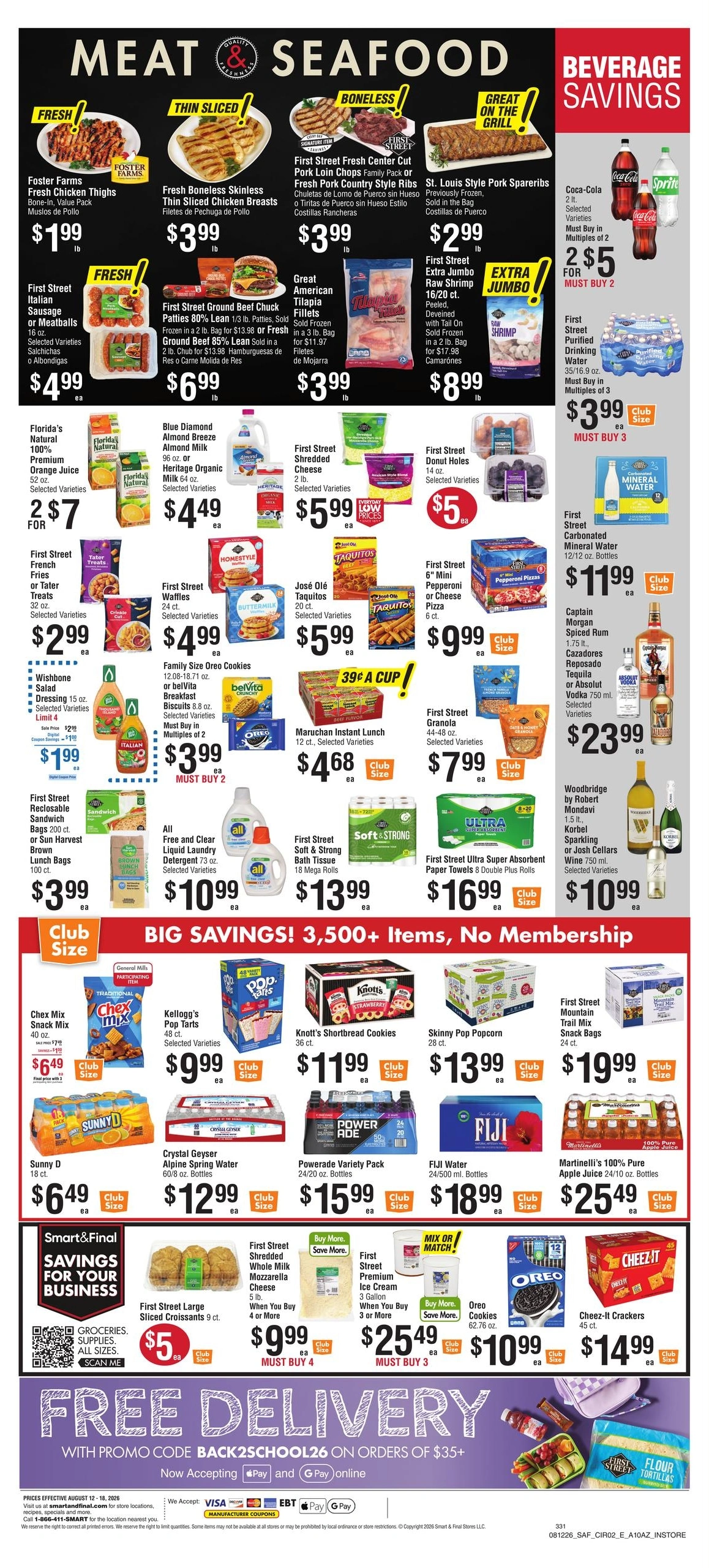 Smart & Final flyer page 2