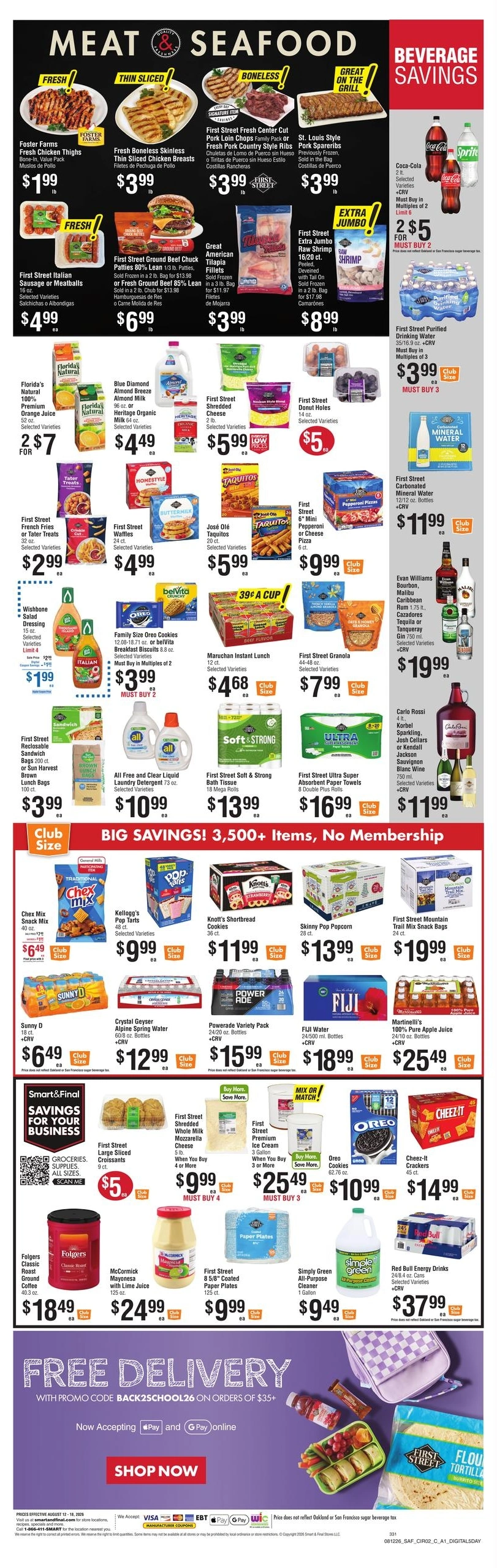 Smart & Final flyer page 2