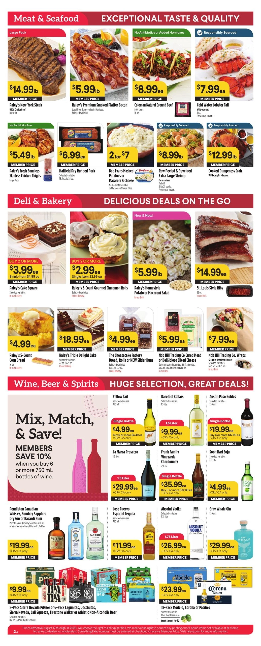 Raley's flyer page 2