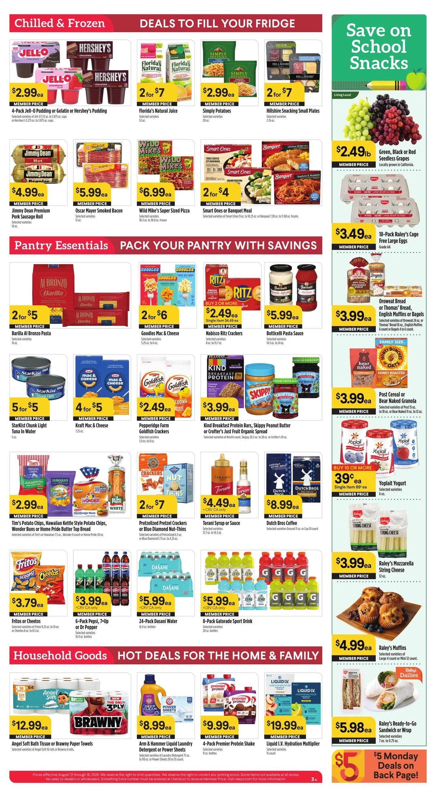 Raley's flyer page 3