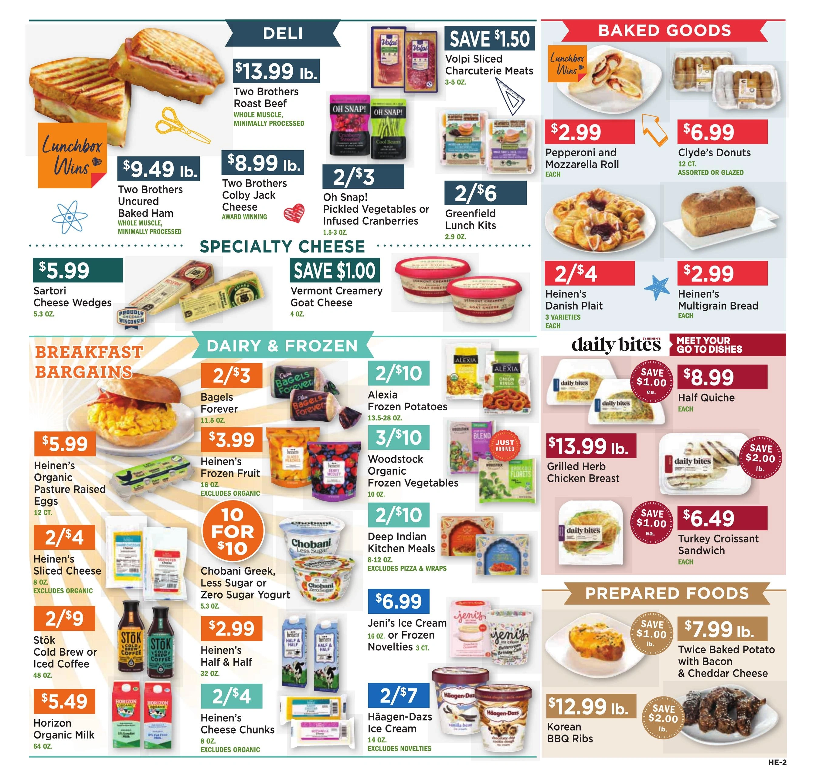 Heinen's Grocery Store flyer page 2