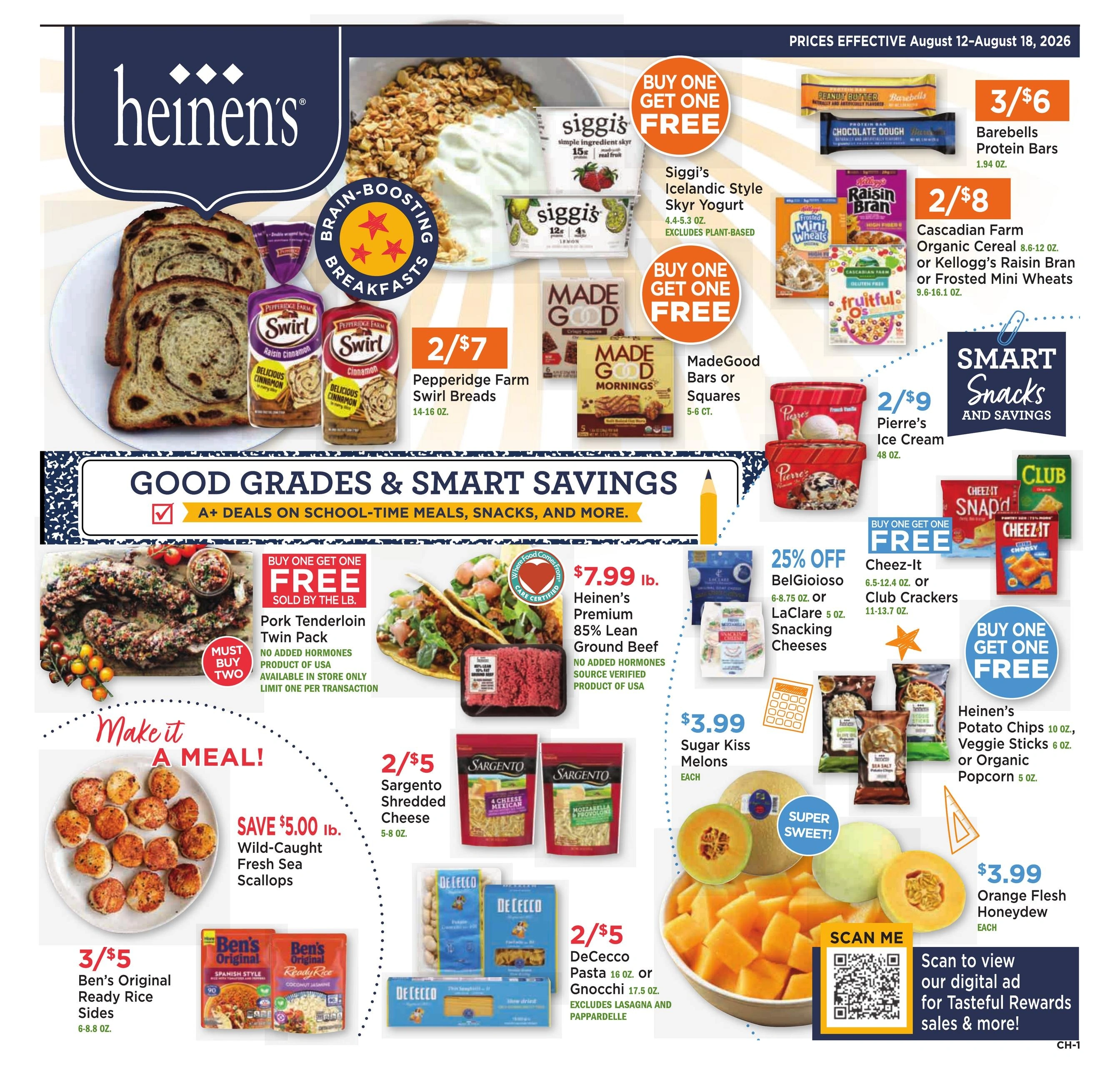 Heinen's Grocery Store flyer page 1