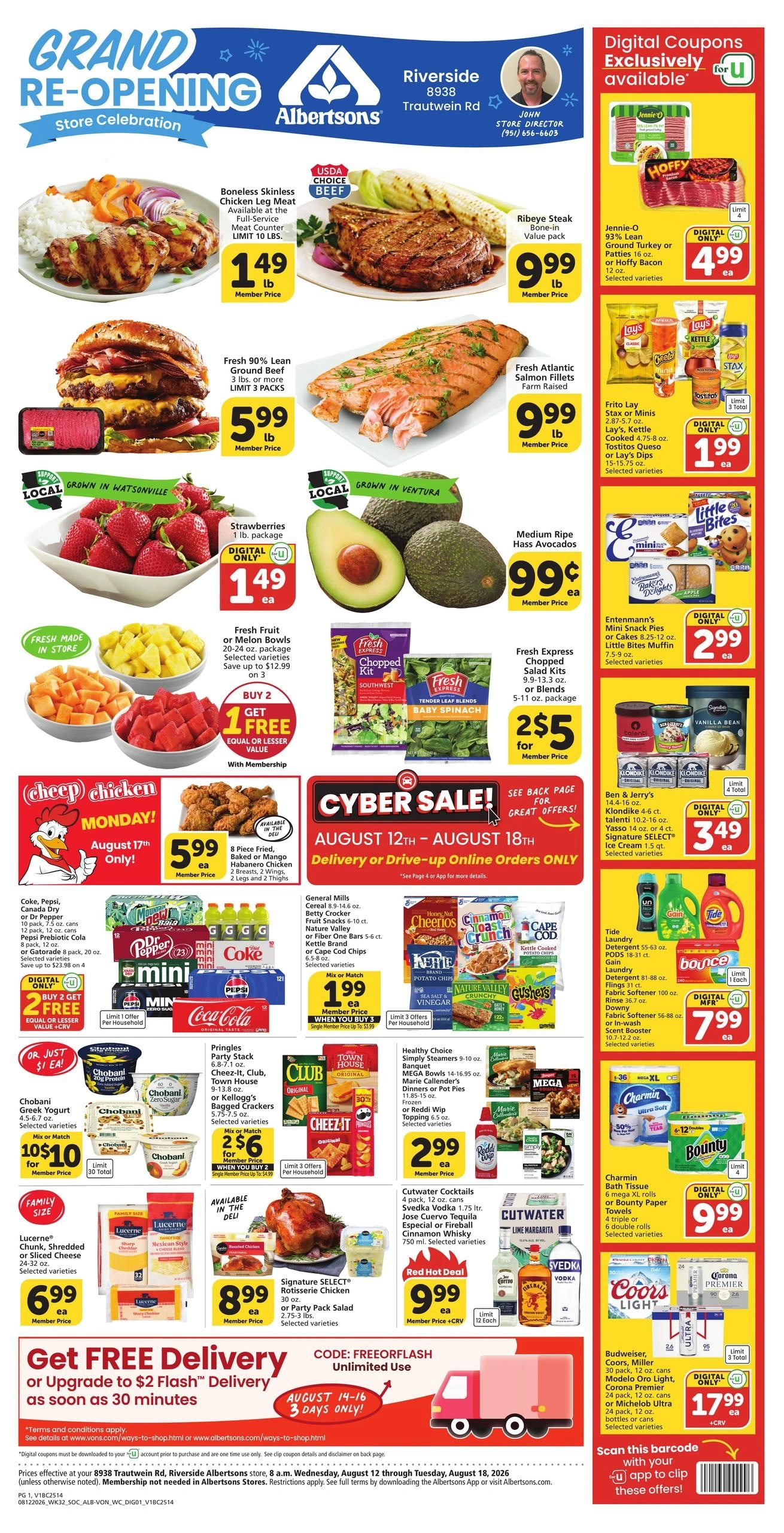 Albertsons flyer page 1