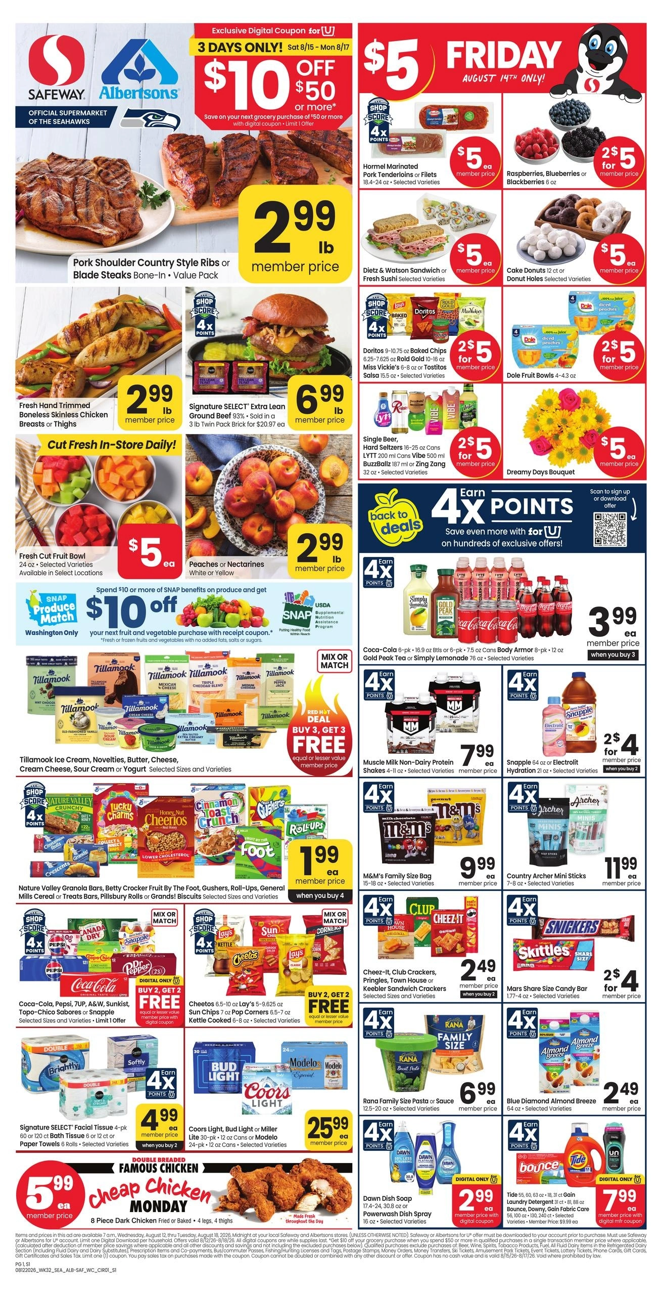 Albertsons flyer page 1