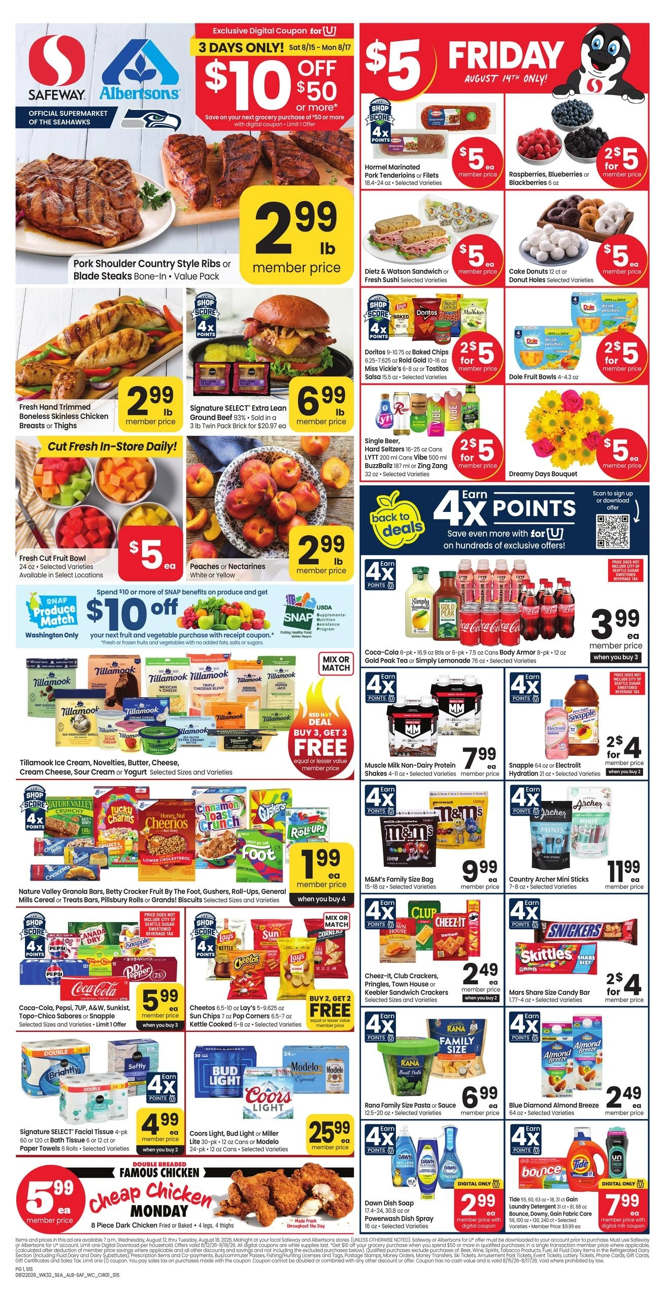 Albertsons flyer page 1