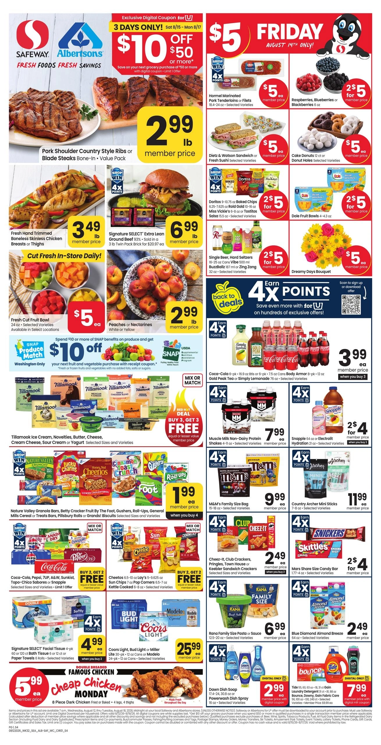 Albertsons flyer page 1
