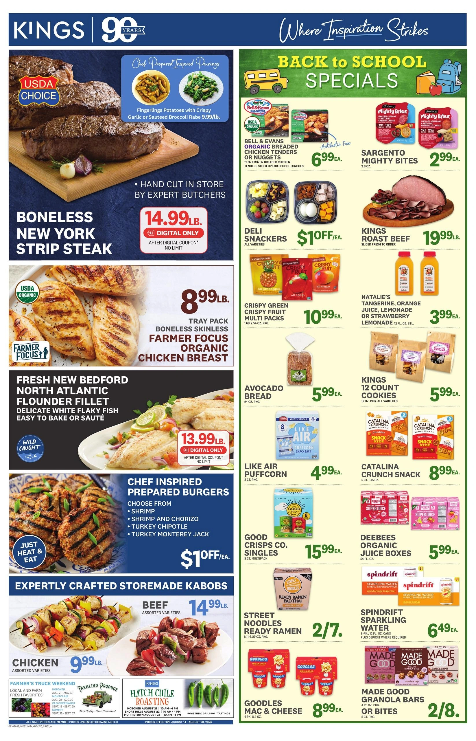 Kings Food Markets flyer page 1