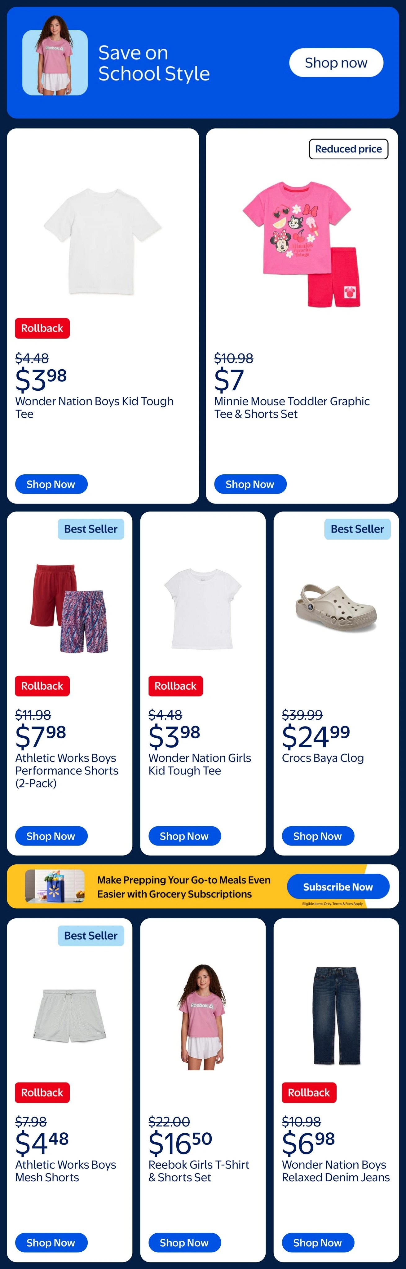 Walmart flyer page 16