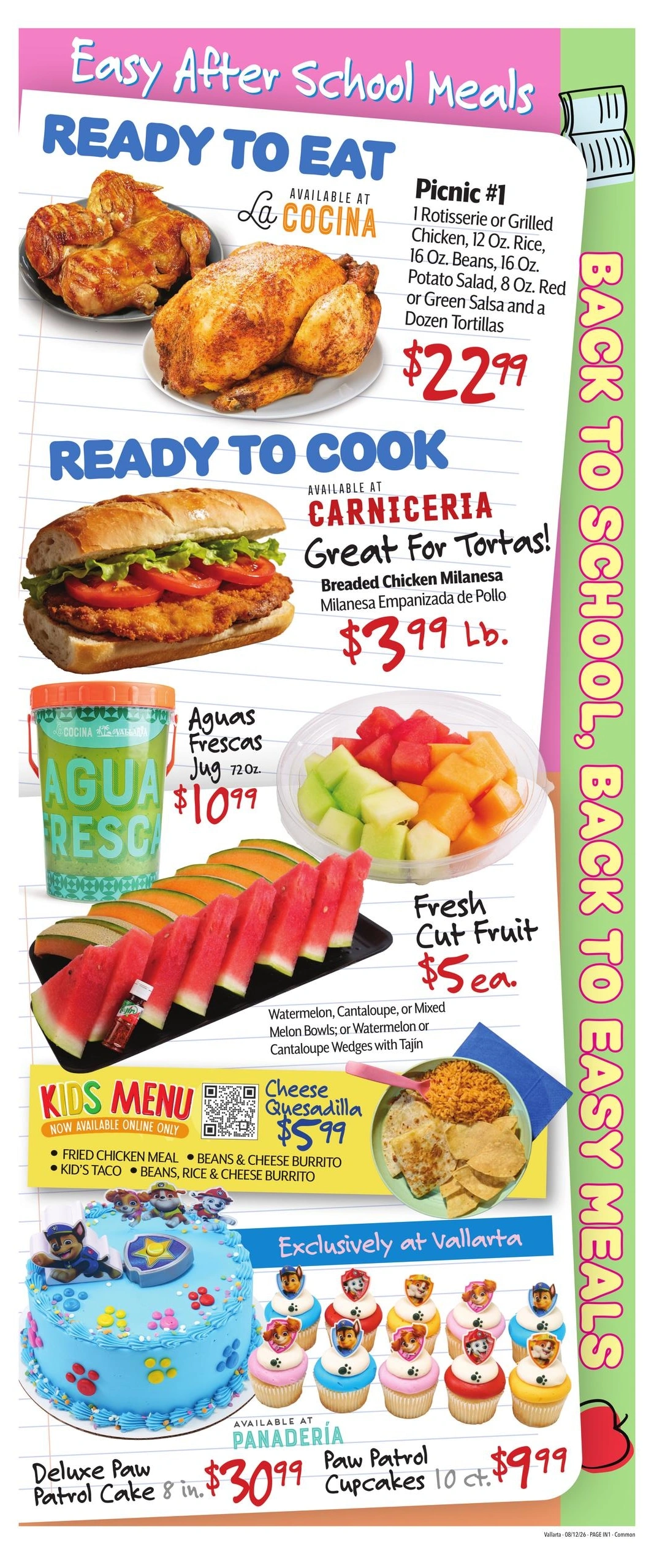 Vallarta Supermarkets flyer page 5