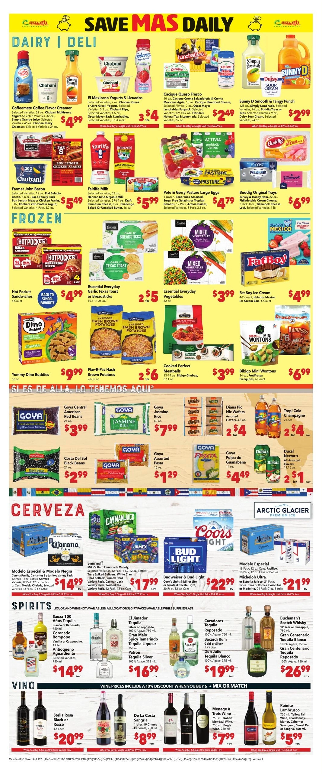 Vallarta Supermarkets flyer page 6