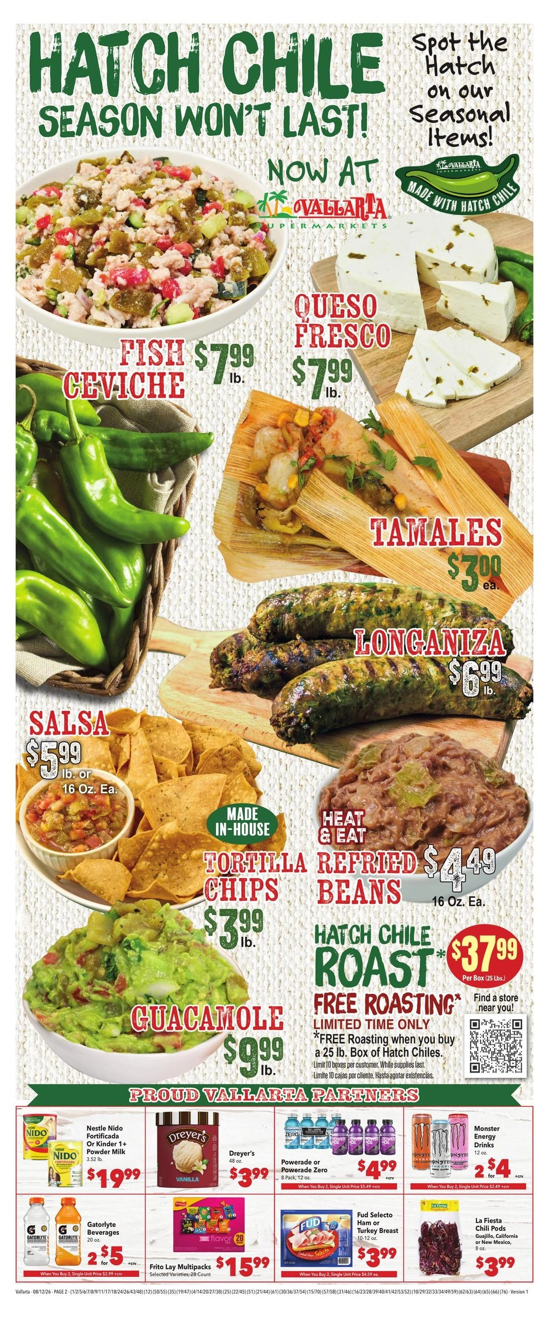 Vallarta Supermarkets flyer page 2