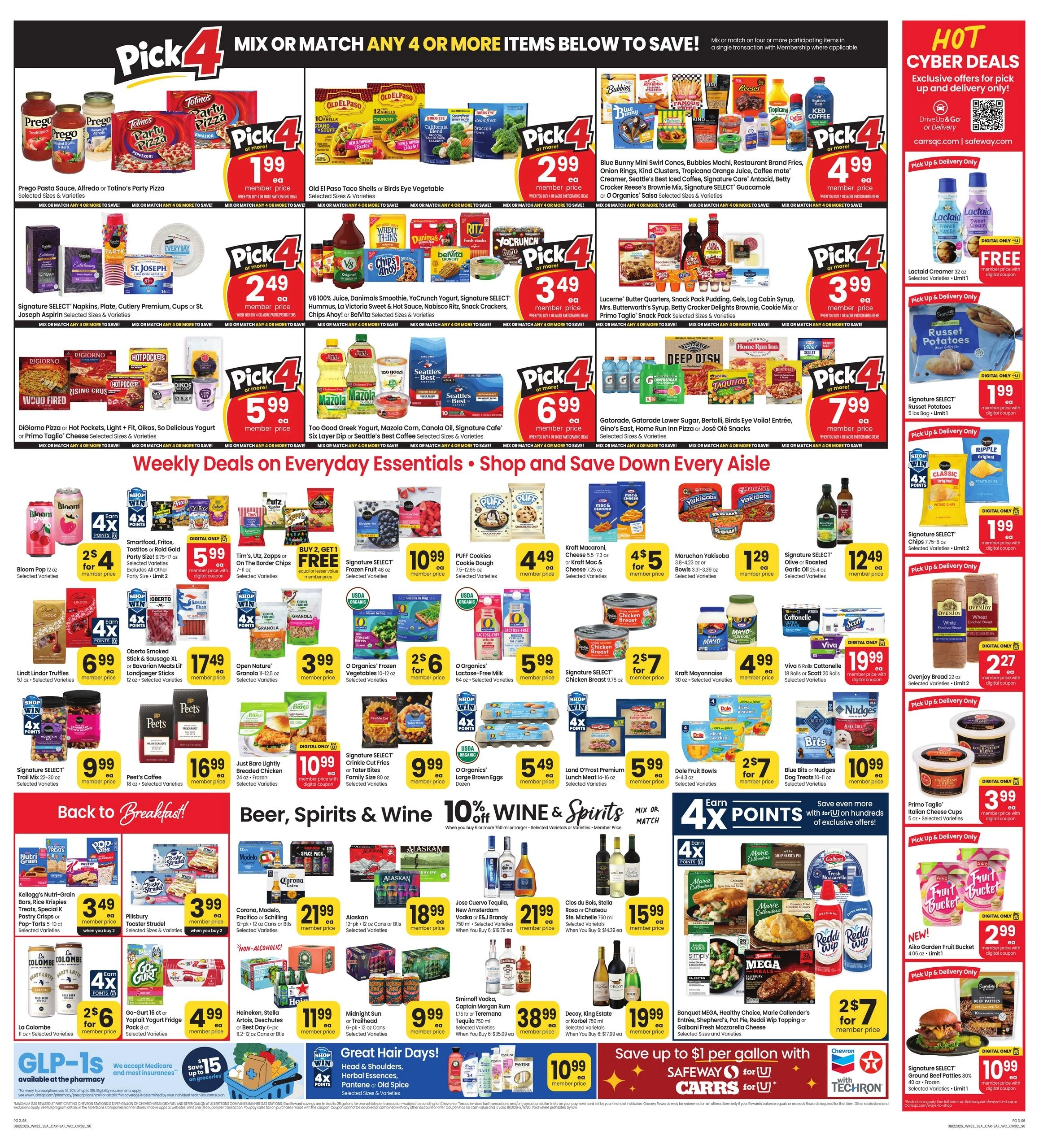 Safeway flyer page 3