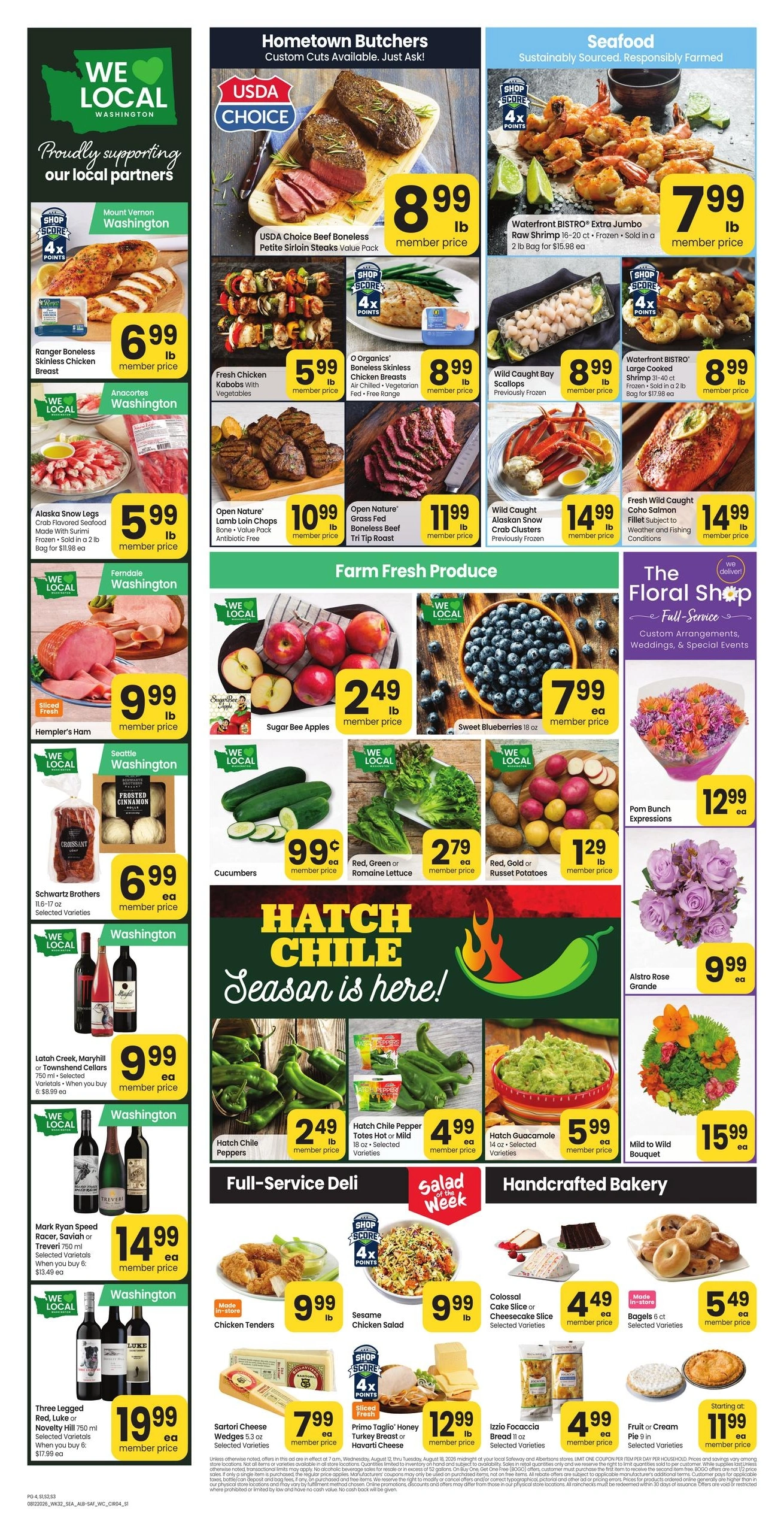 Safeway flyer page 4