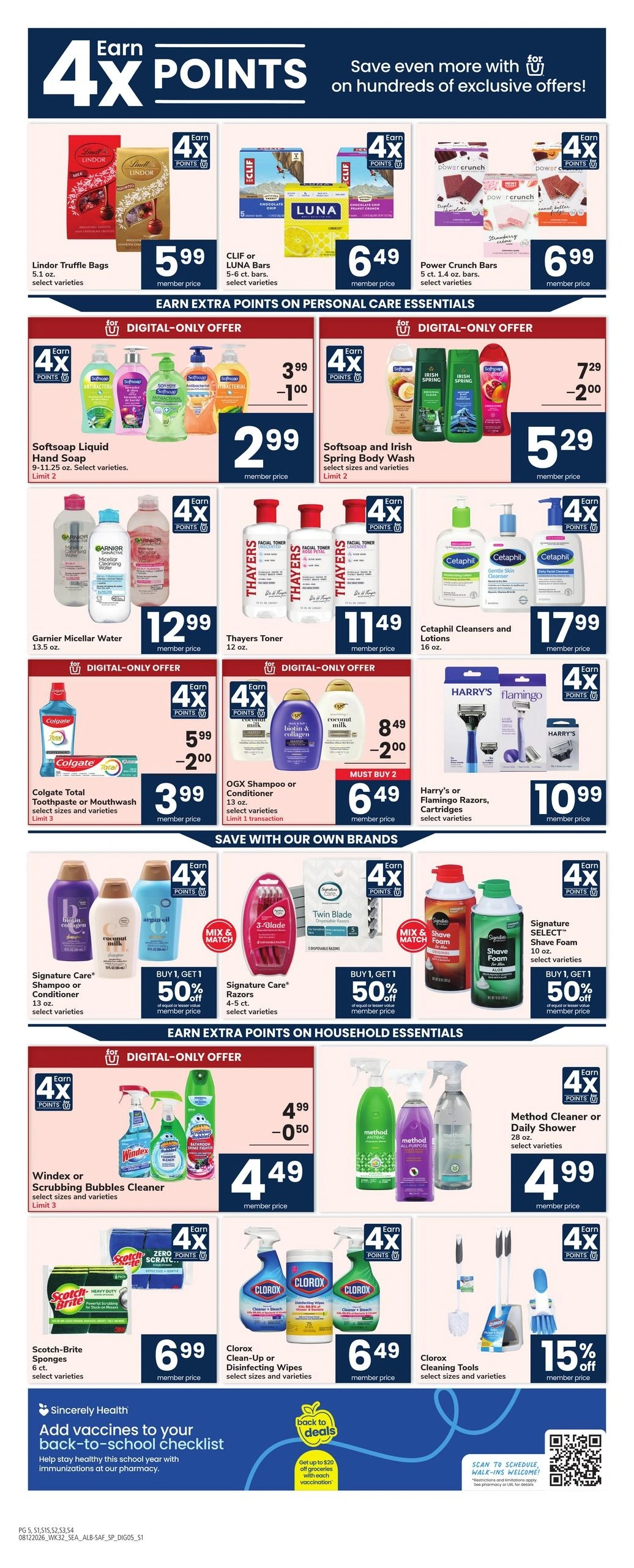 Safeway flyer page 5