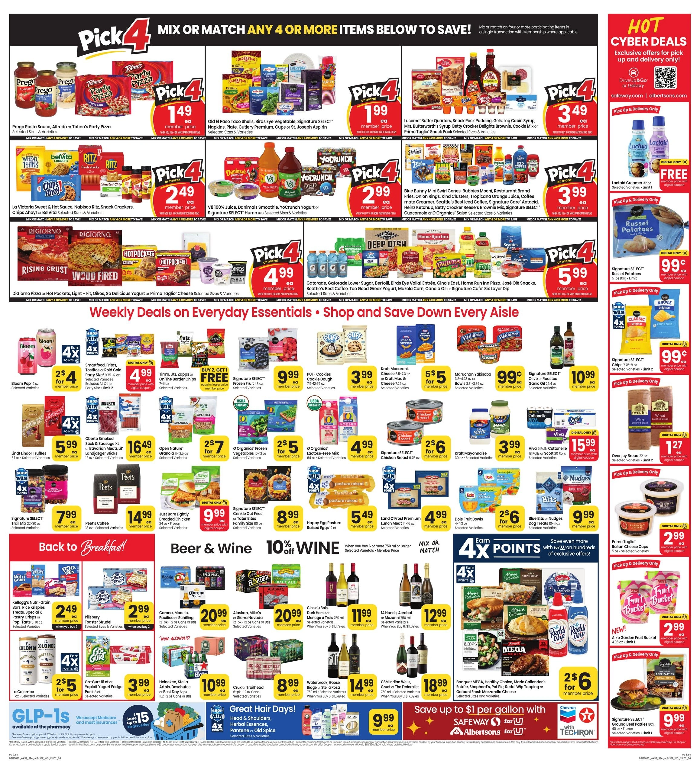 Safeway flyer page 3