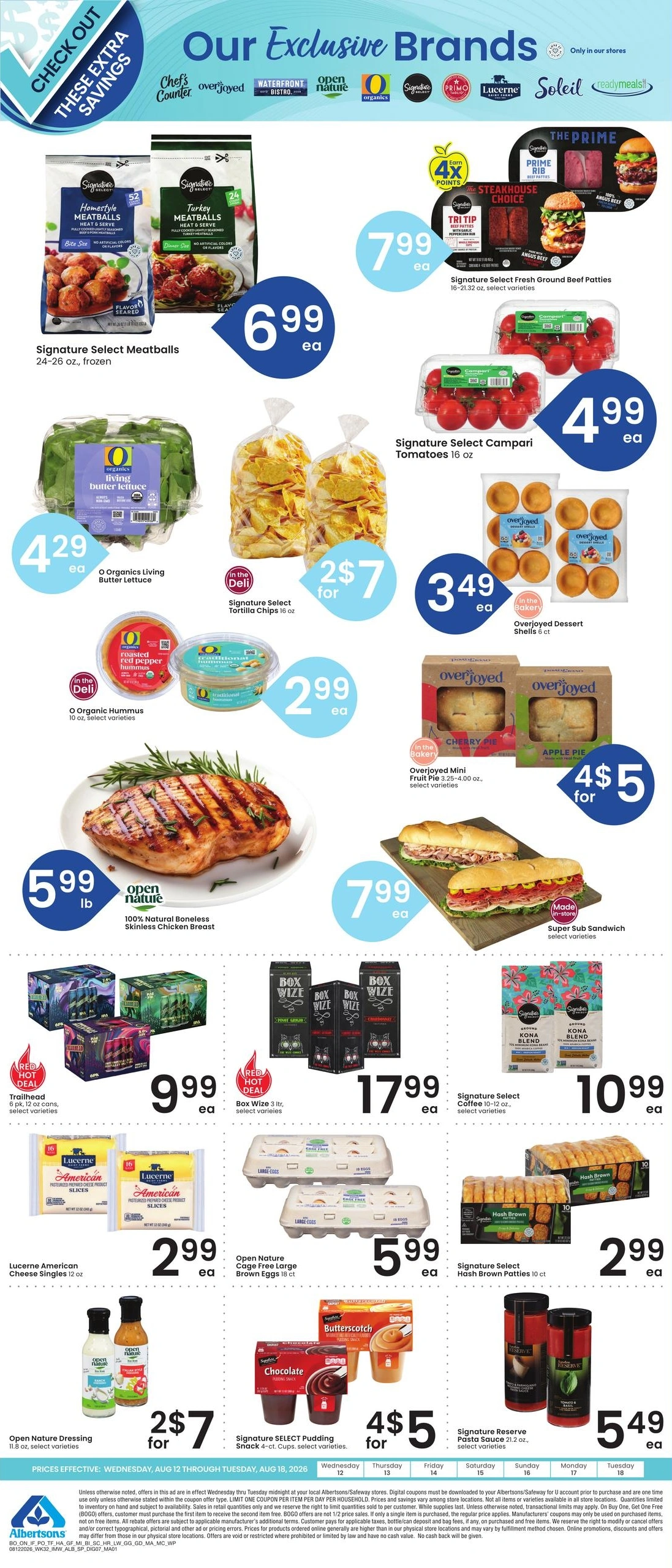 Albertsons flyer page 8