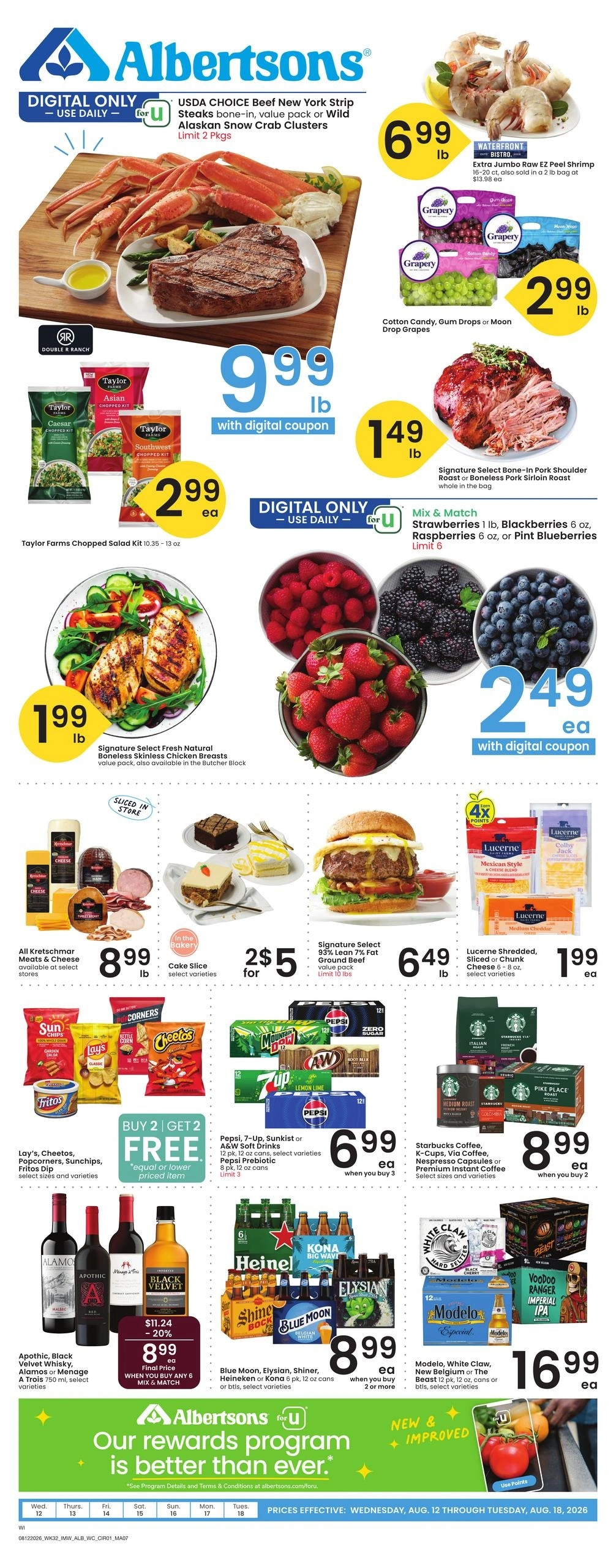 Albertsons flyer page 1