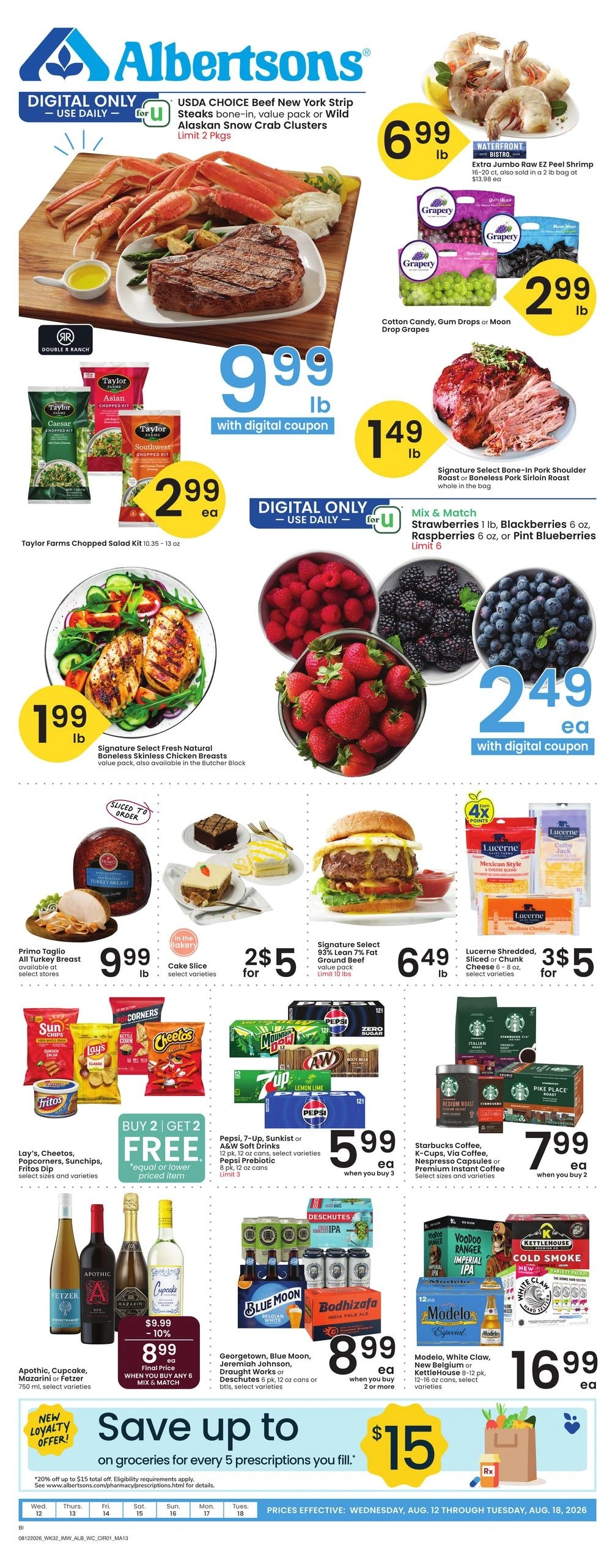 Albertsons flyer page 1