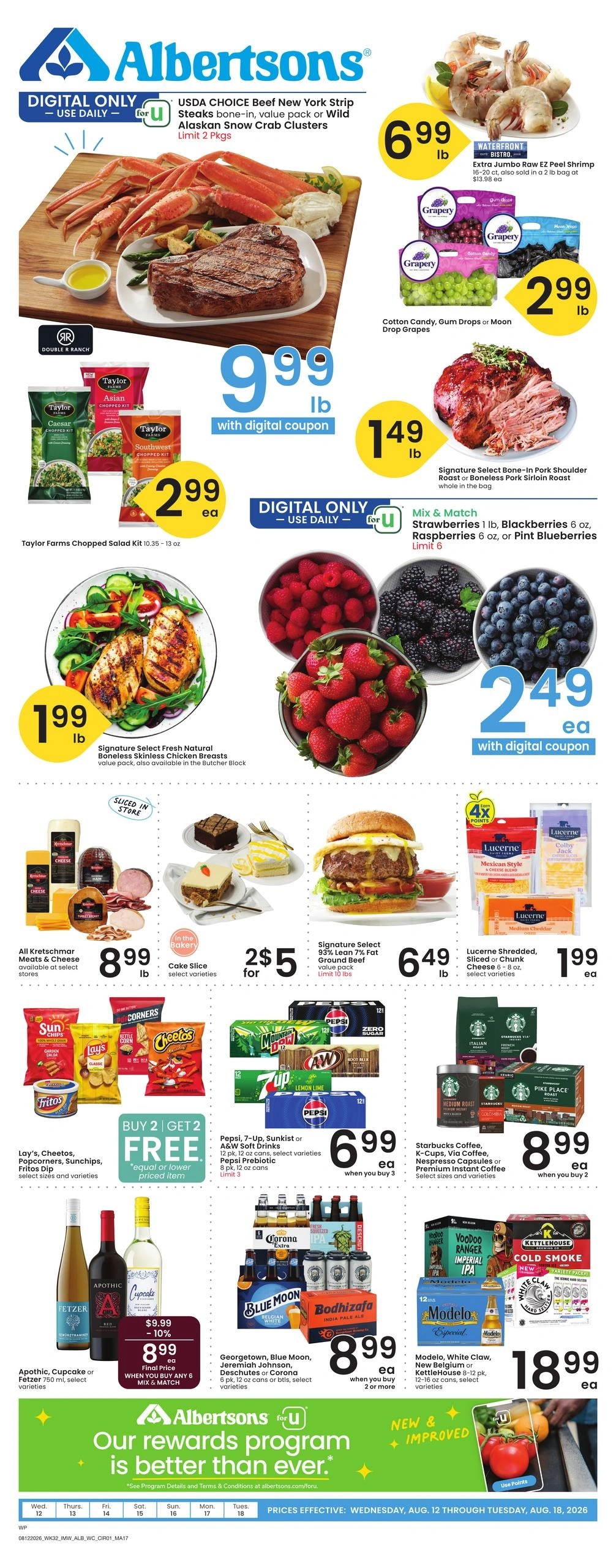 Albertsons flyer page 1