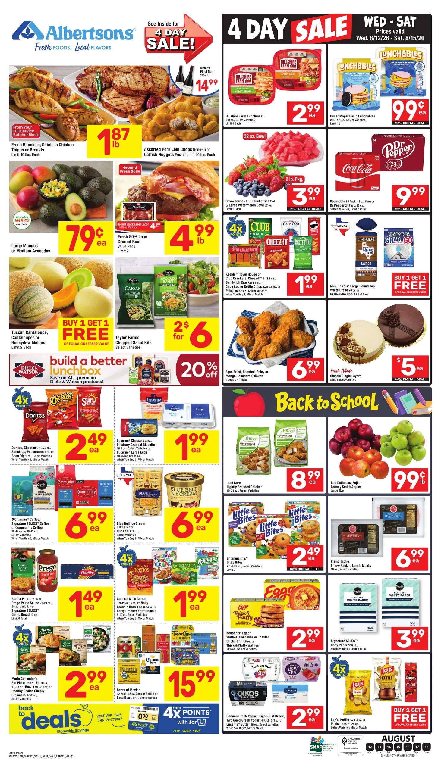 Albertsons flyer page 1
