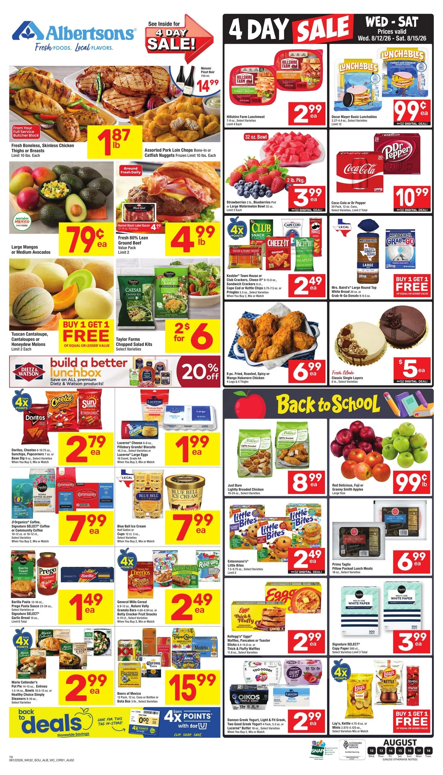Albertsons flyer page 1