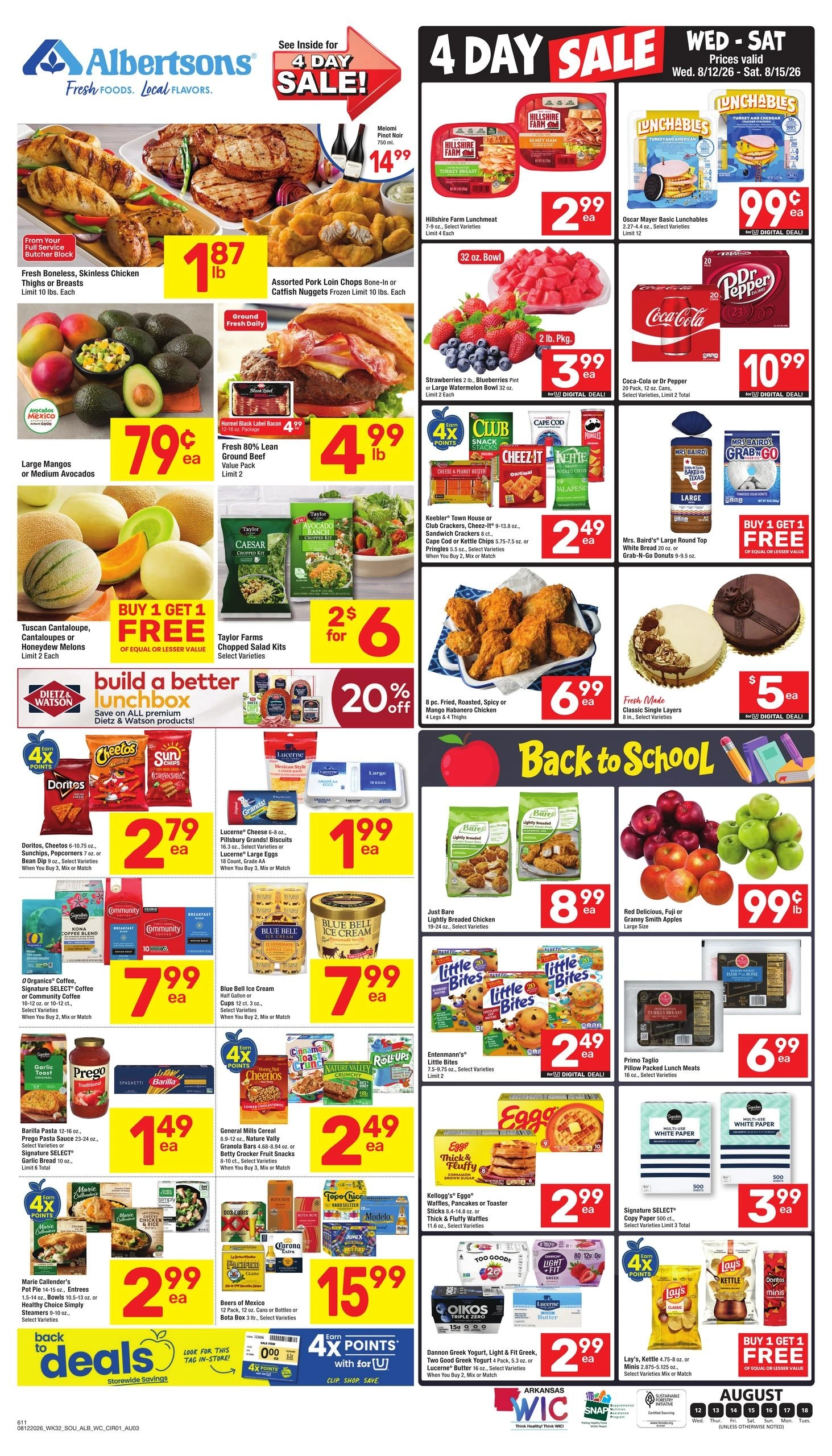Albertsons flyer page 1