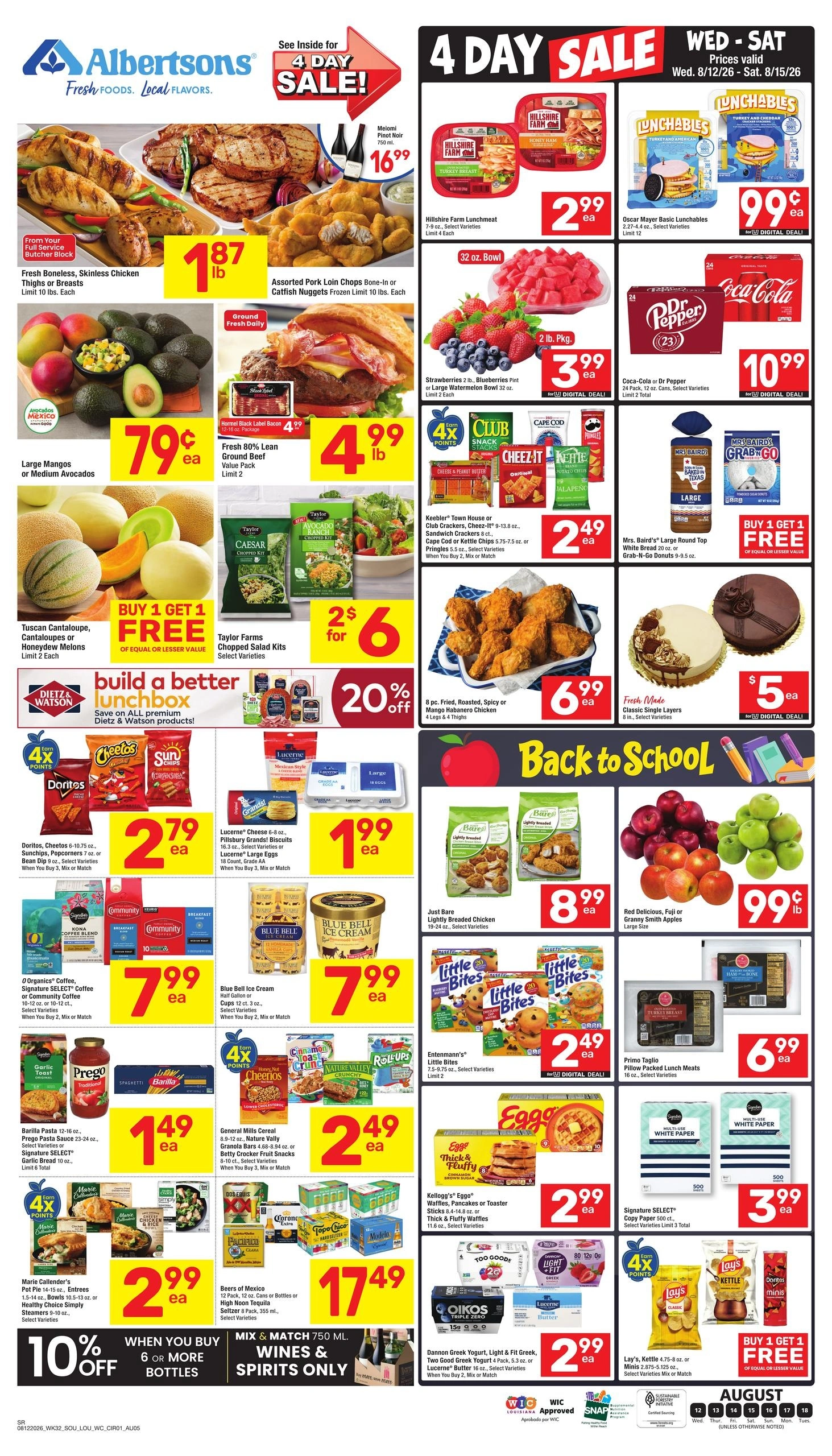 Albertsons flyer page 1