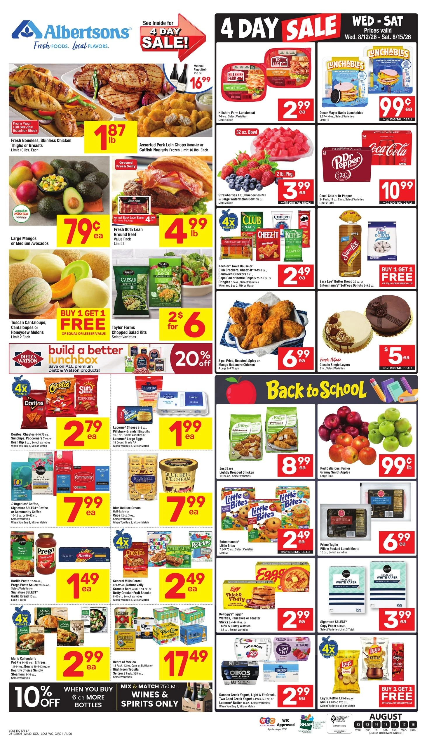 Albertsons flyer page 1