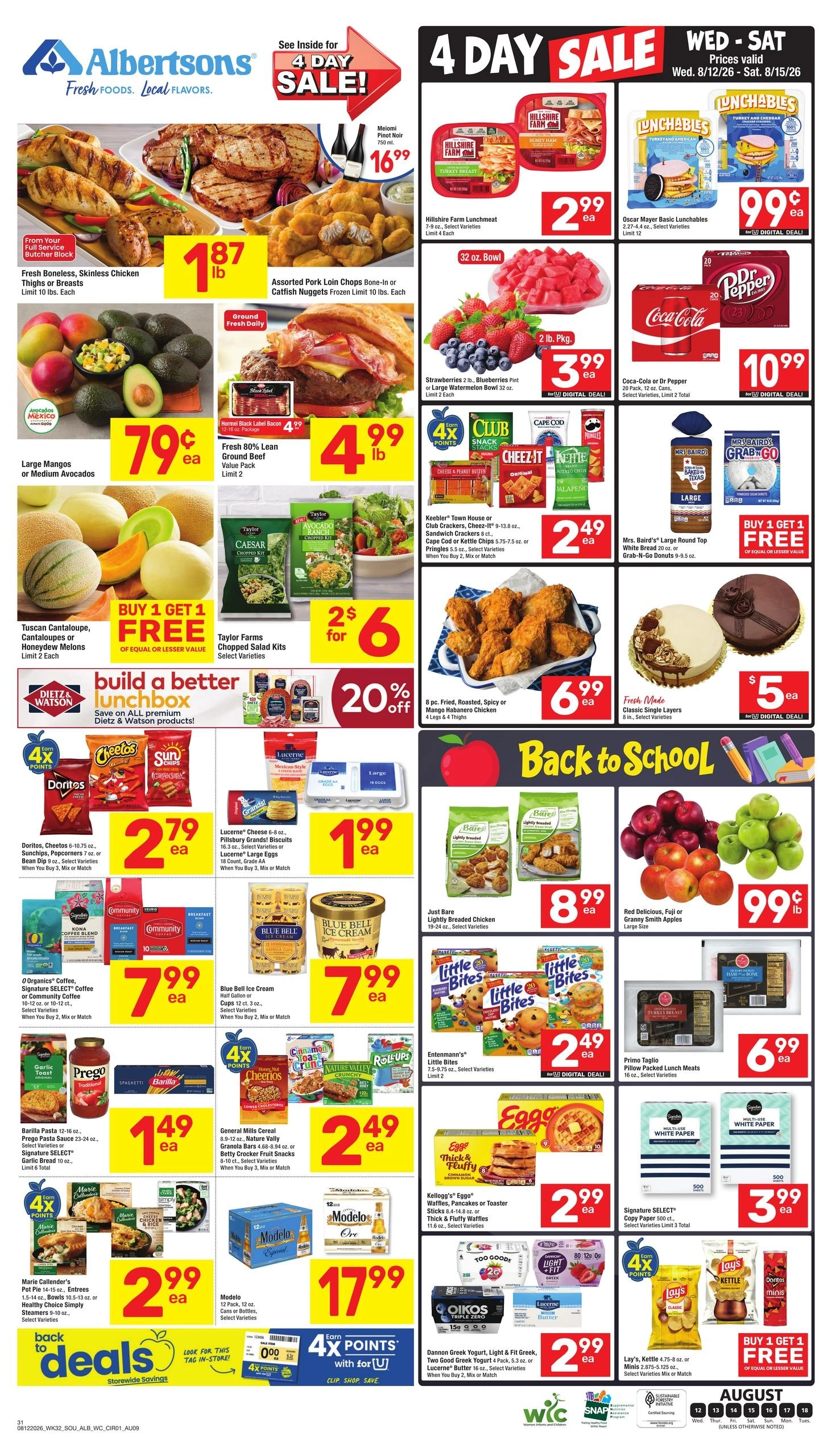 Albertsons flyer page 1