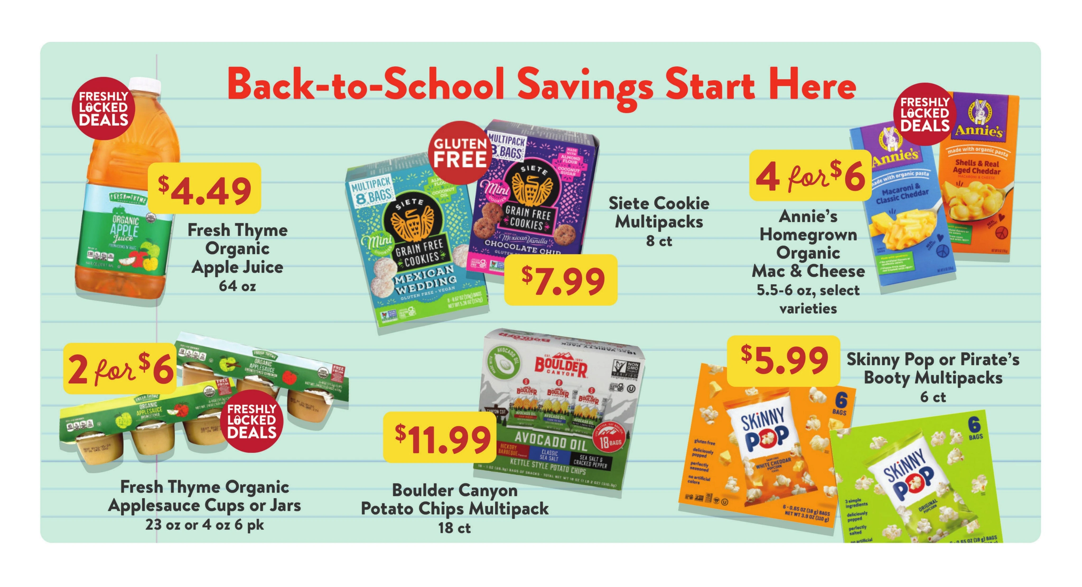 Fresh Thyme Market flyer page 3